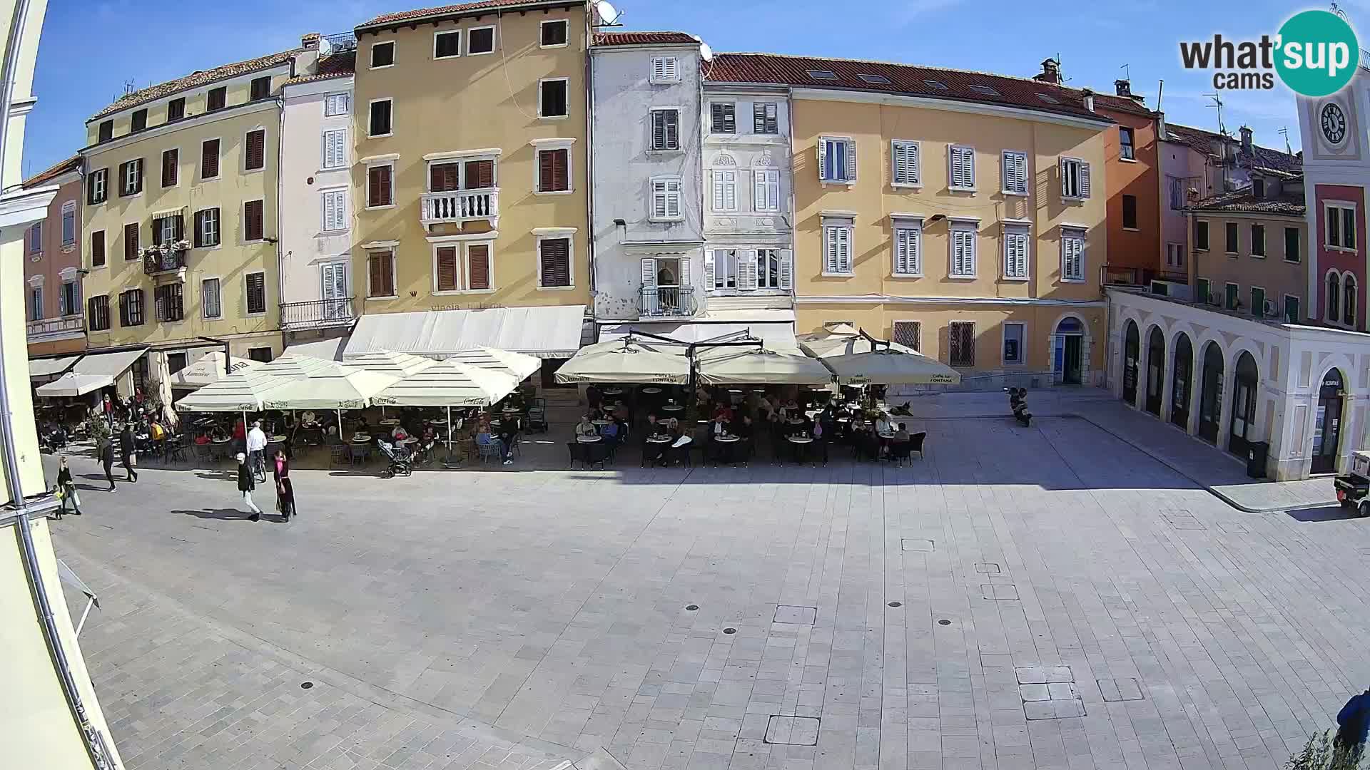 Spletna kamera Rovinj Center – Glavni trg