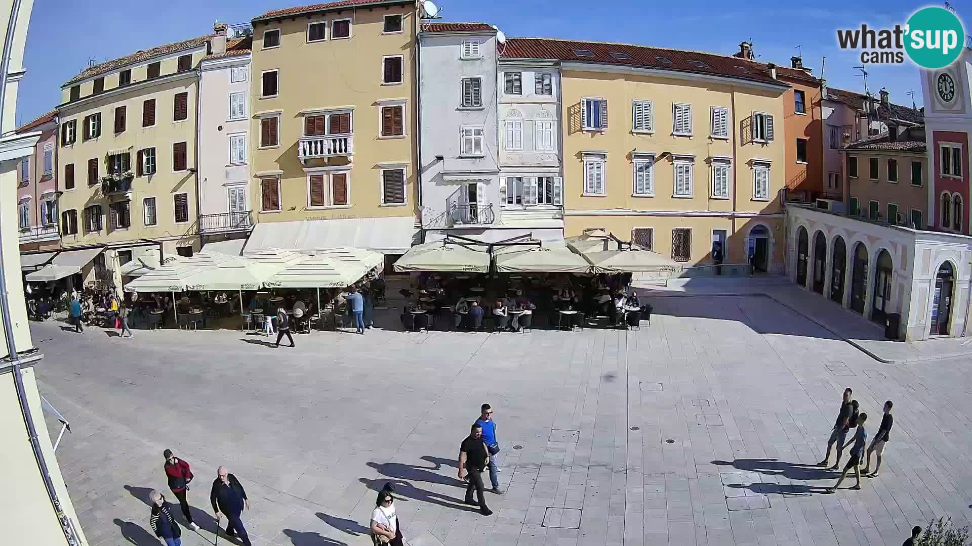 Webcam Rovigno Centro – Piazza Centrale