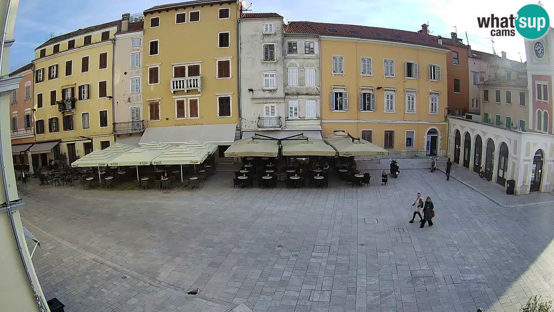 Spletna kamera Rovinj Center – Glavni trg