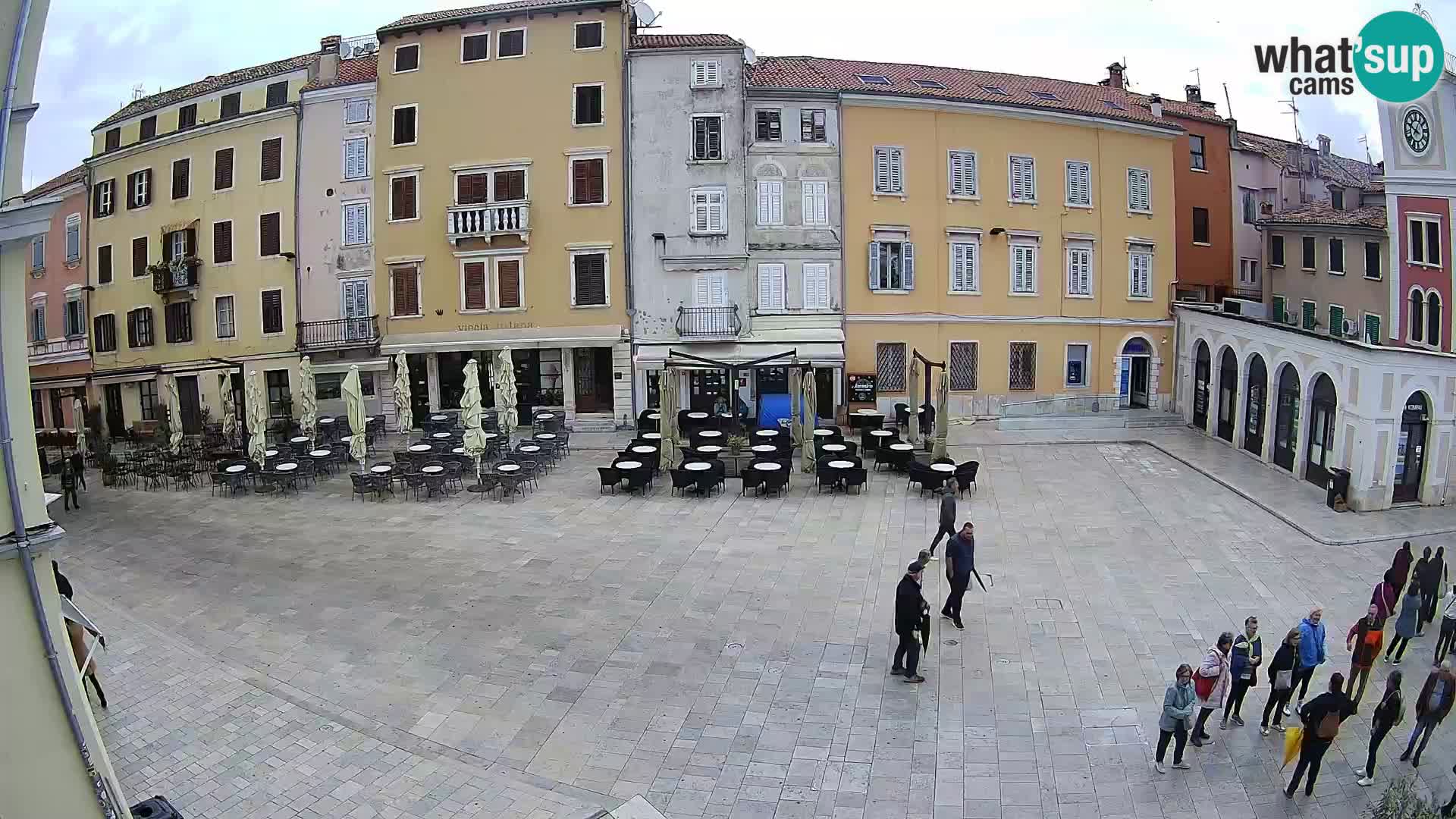 Spletna kamera Rovinj Center – Glavni trg