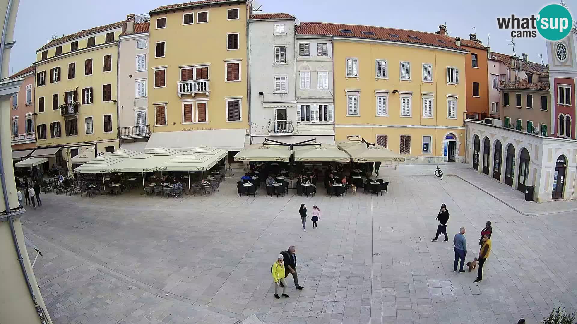 Webcam Rovinj Centre – Place Principale