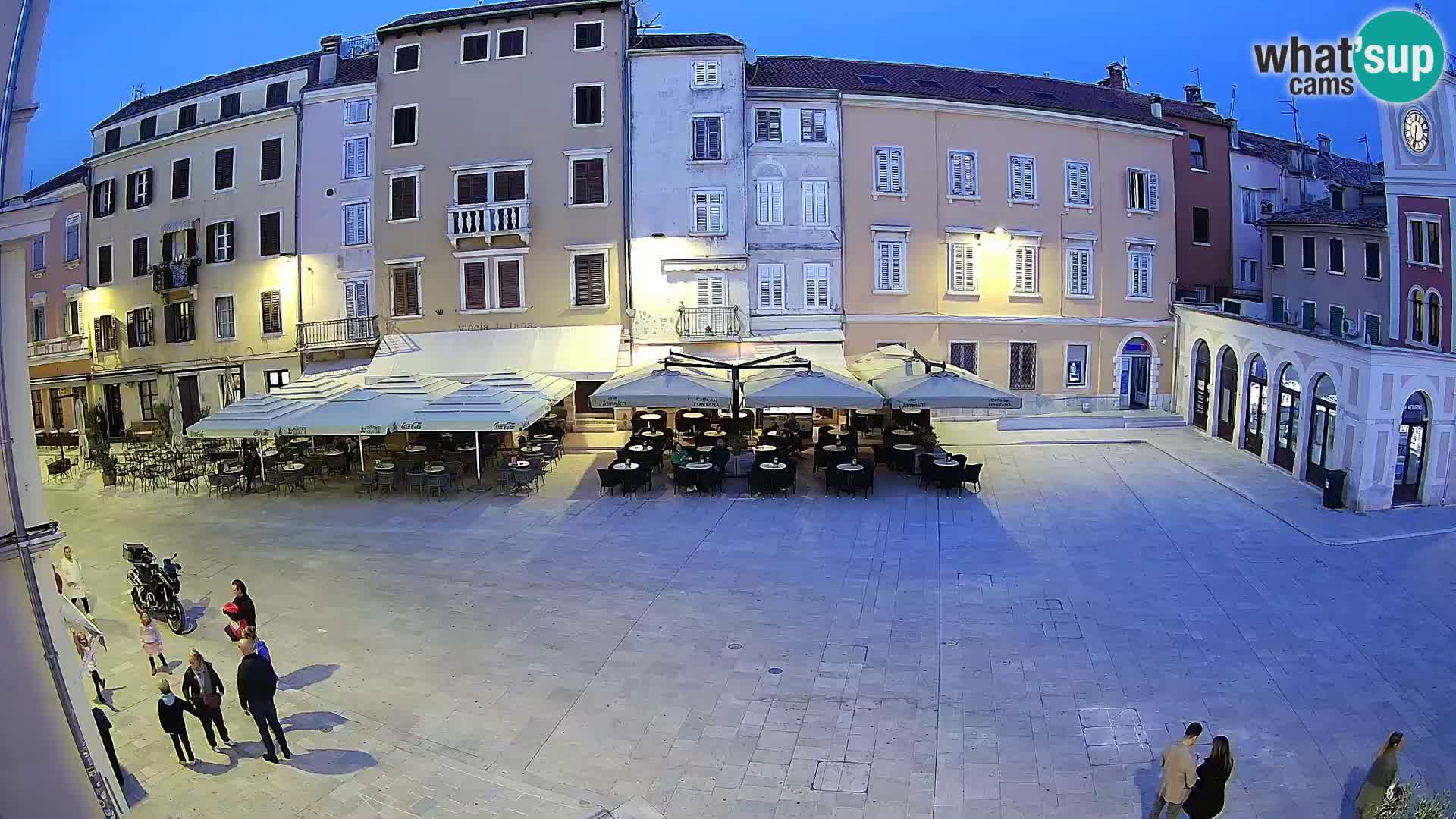 Rovinj Center Webcam – Main Square