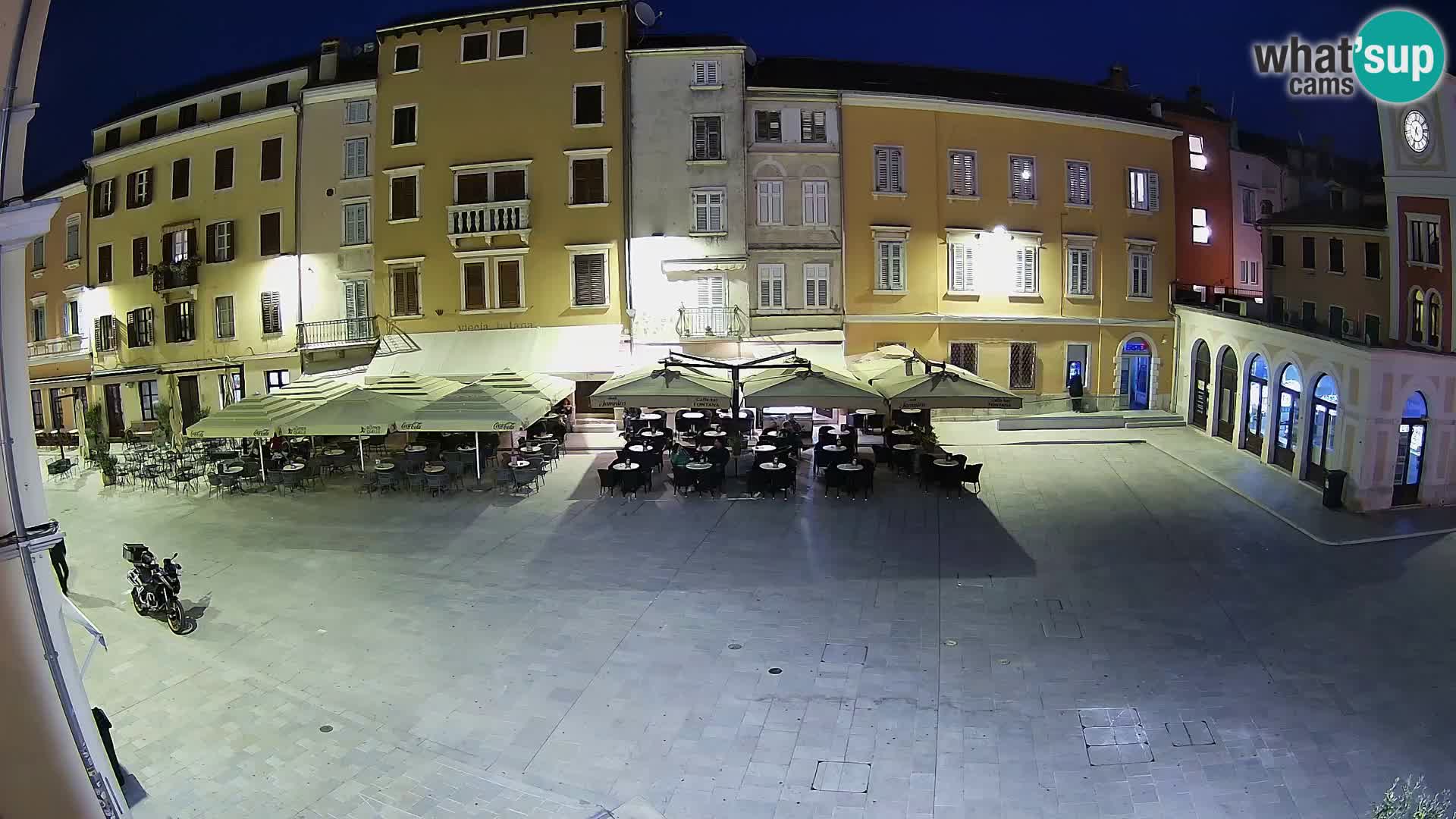 Webcam Rovinj Center – Plaza Principal
