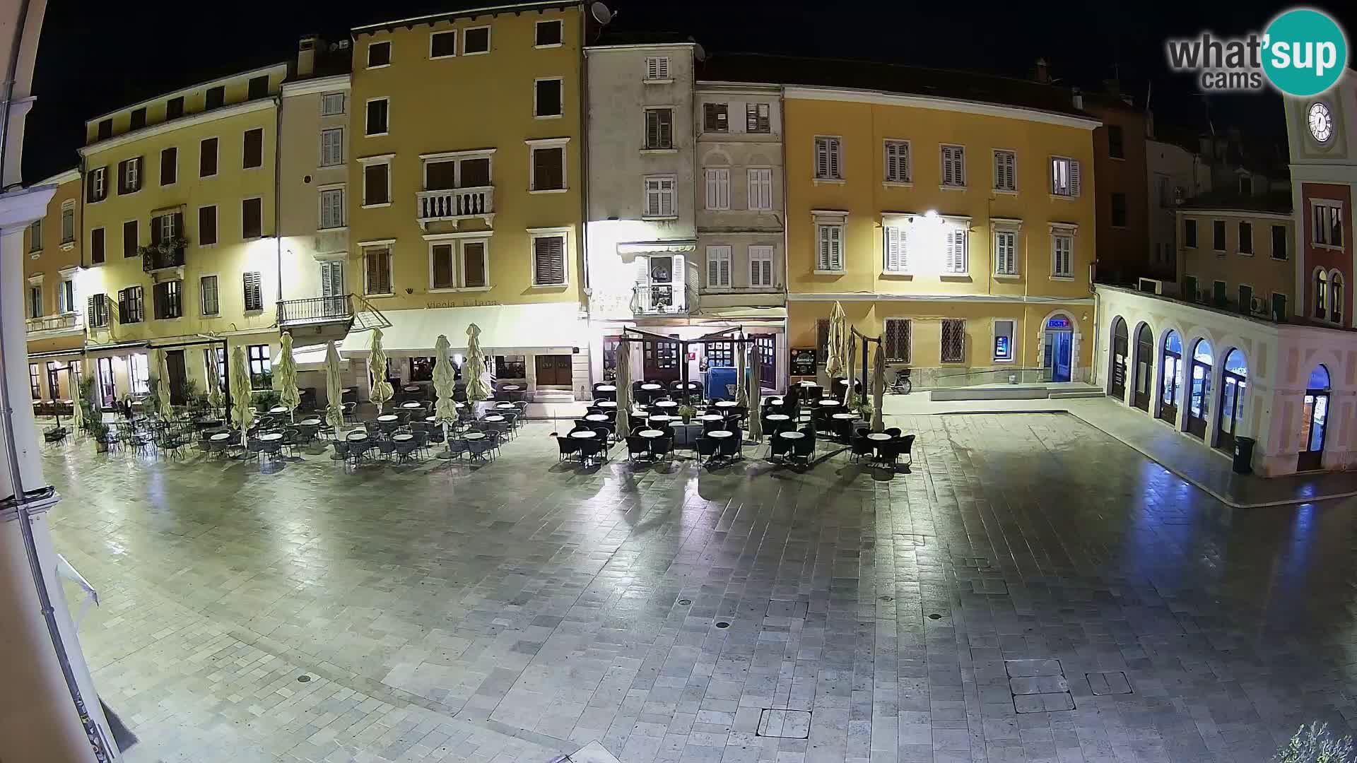 Webcam Rovinj Zentrum – Hauptplatz in Echtzeit