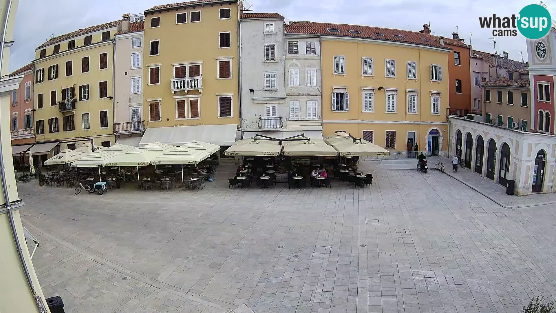 Webcam Rovinj Centre – Place Principale