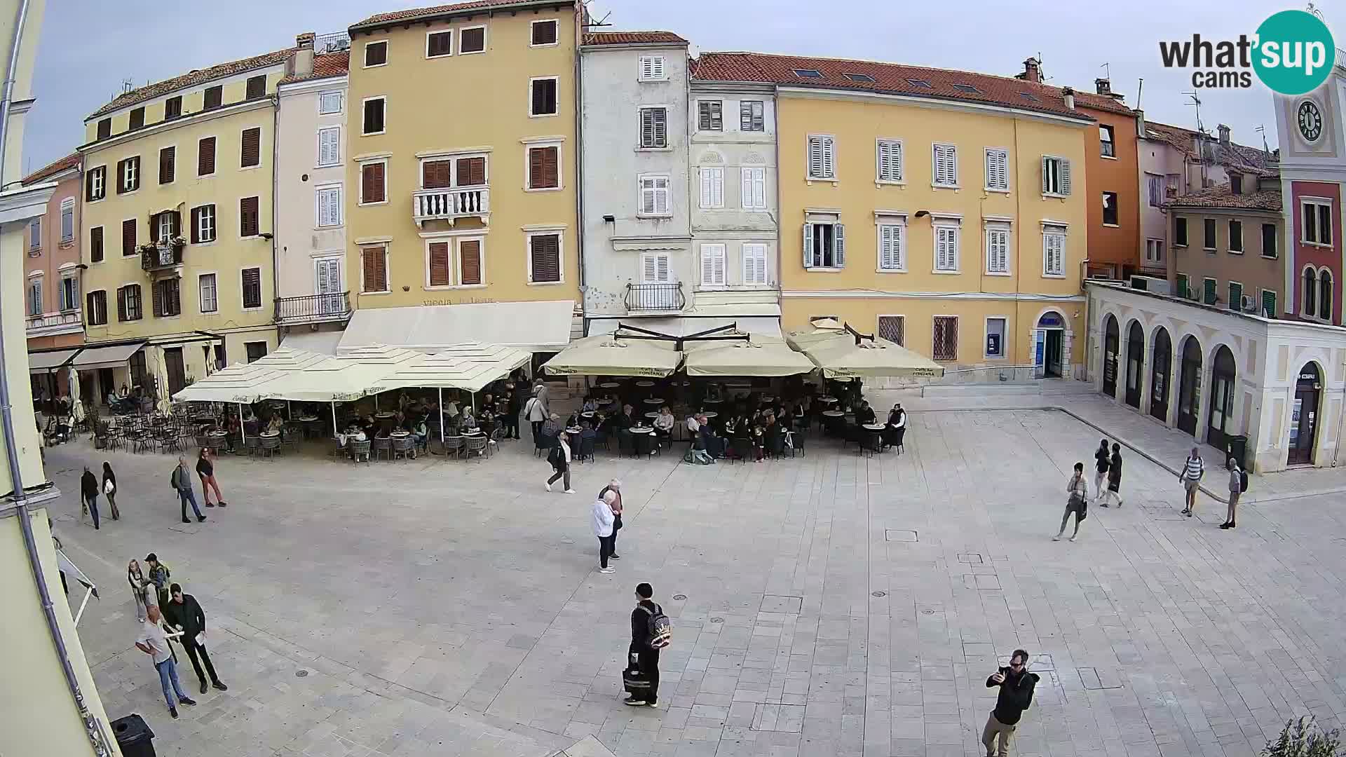 Webcam Rovinj Centre – Place Principale