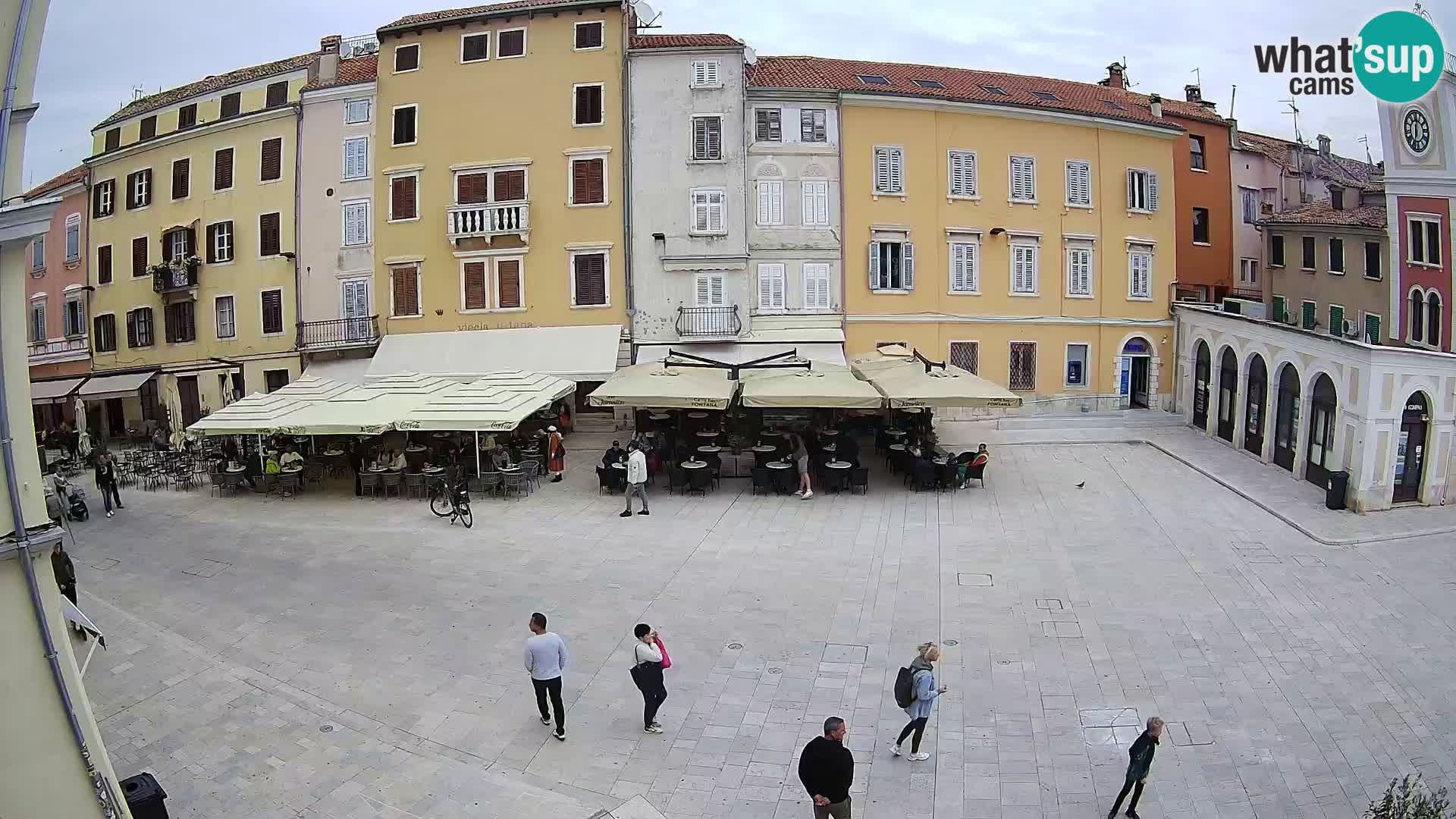 Webcam Rovinj Centre – Place Principale