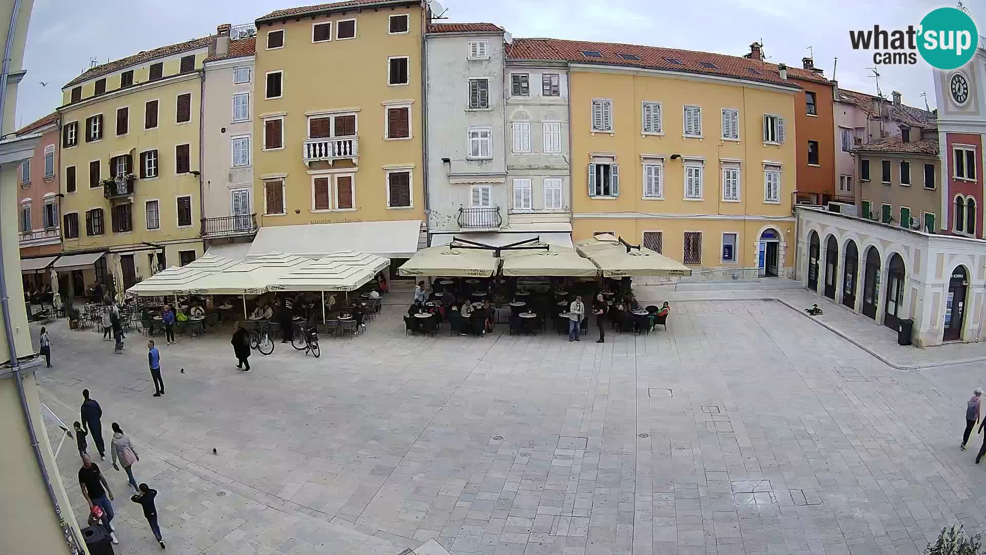 Rovinj Center Webcam – Main Square