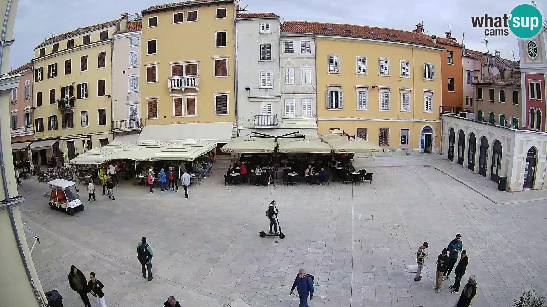 Spletna kamera Rovinj Center – Glavni trg