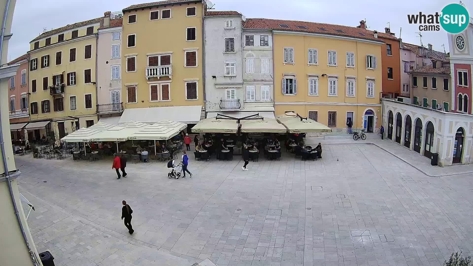 Webcam Rovinj Centre – Place Principale