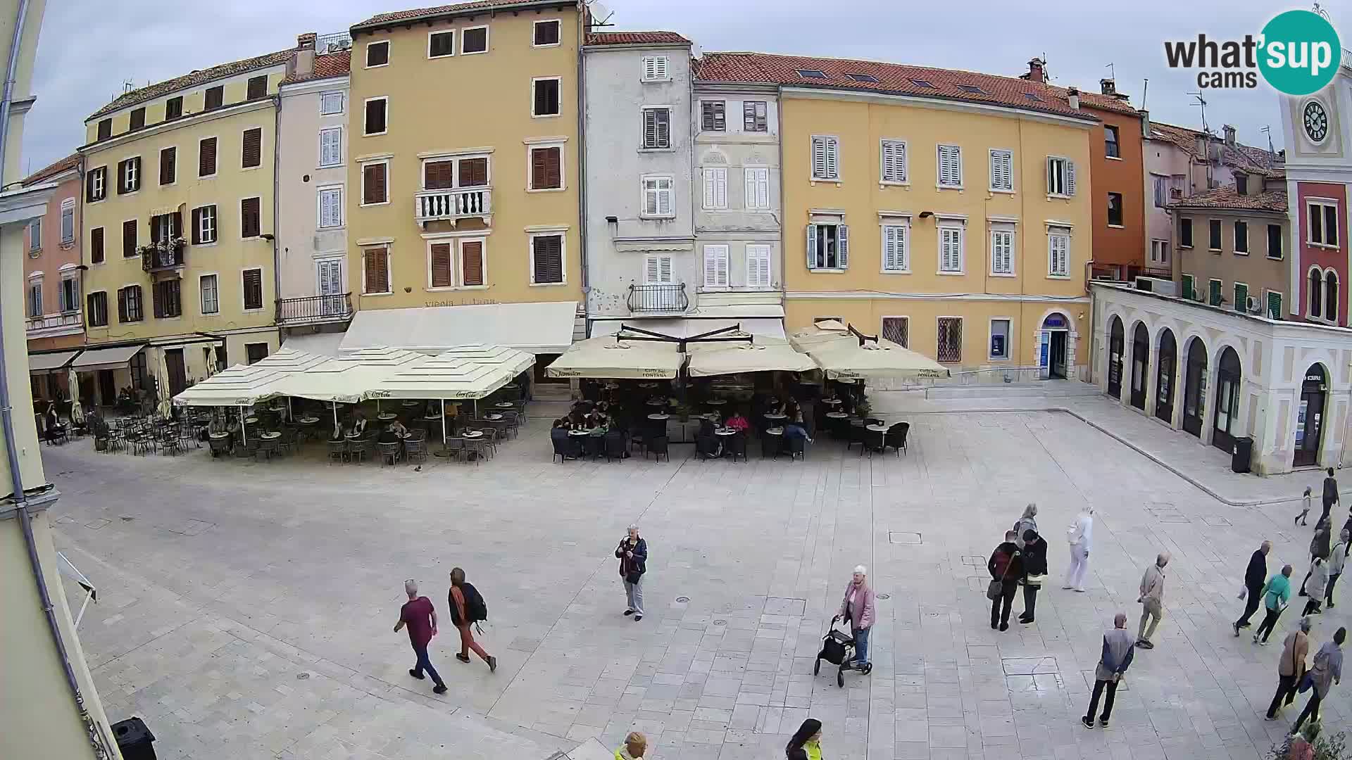 Rovinj Center Webcam – Main Square