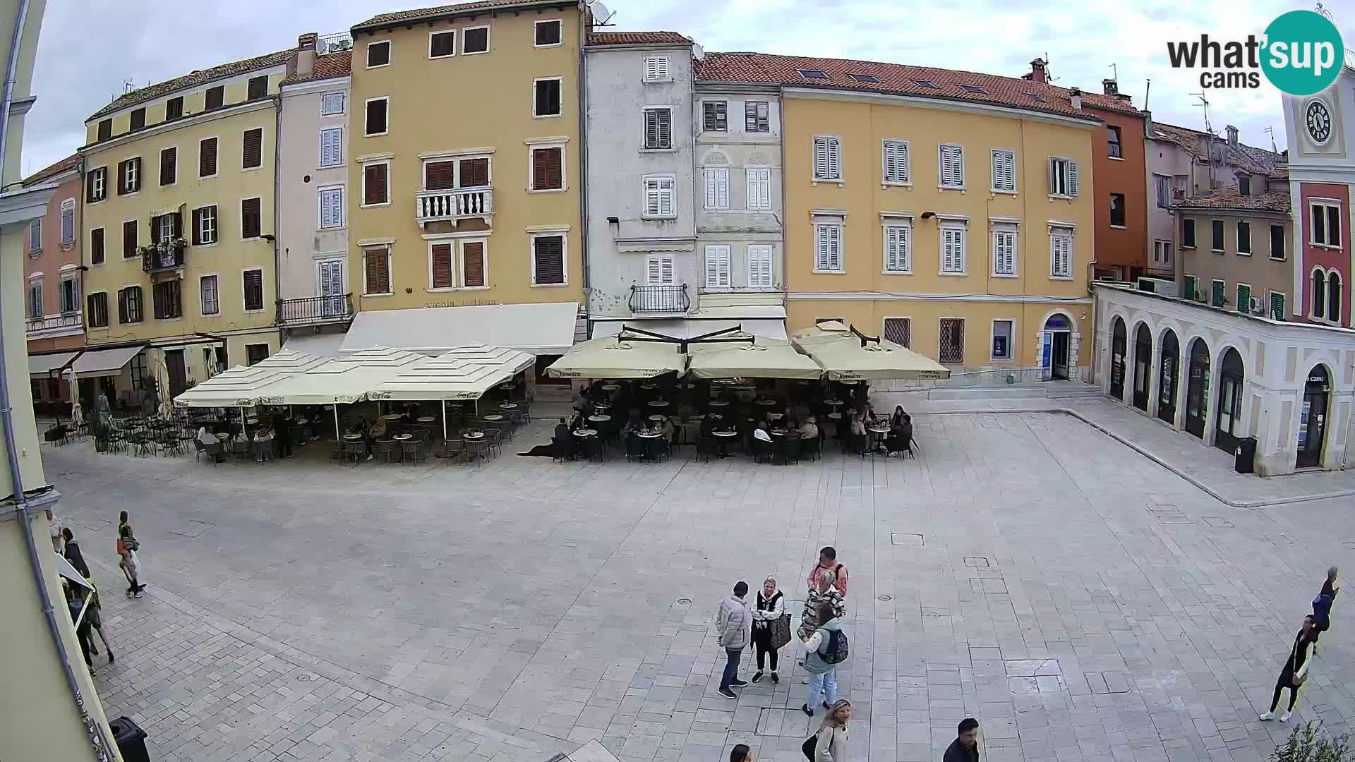 Webcam Rovinj Center – Plaza Principal