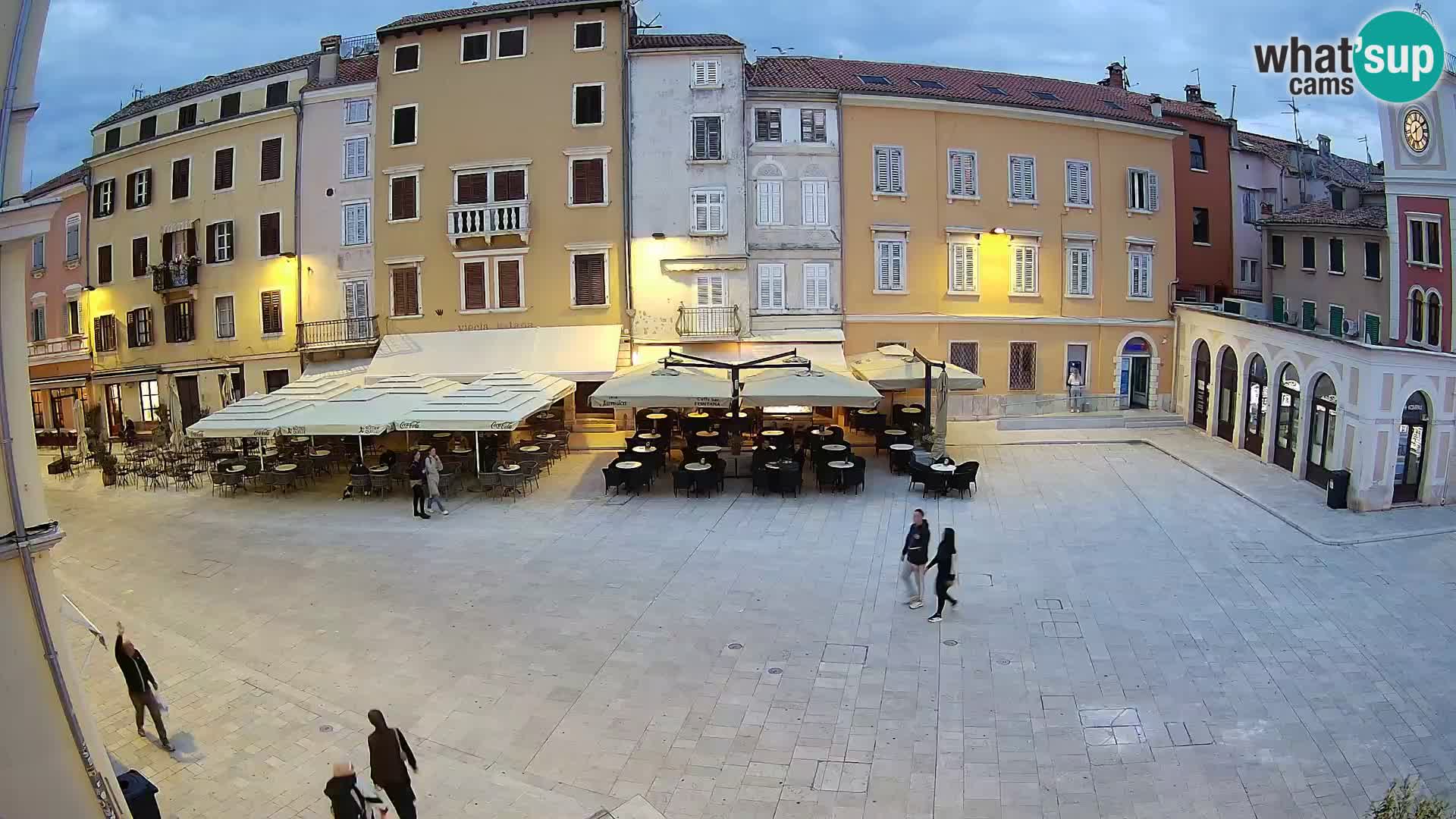 Webcam Rovinj Center – Plaza Principal