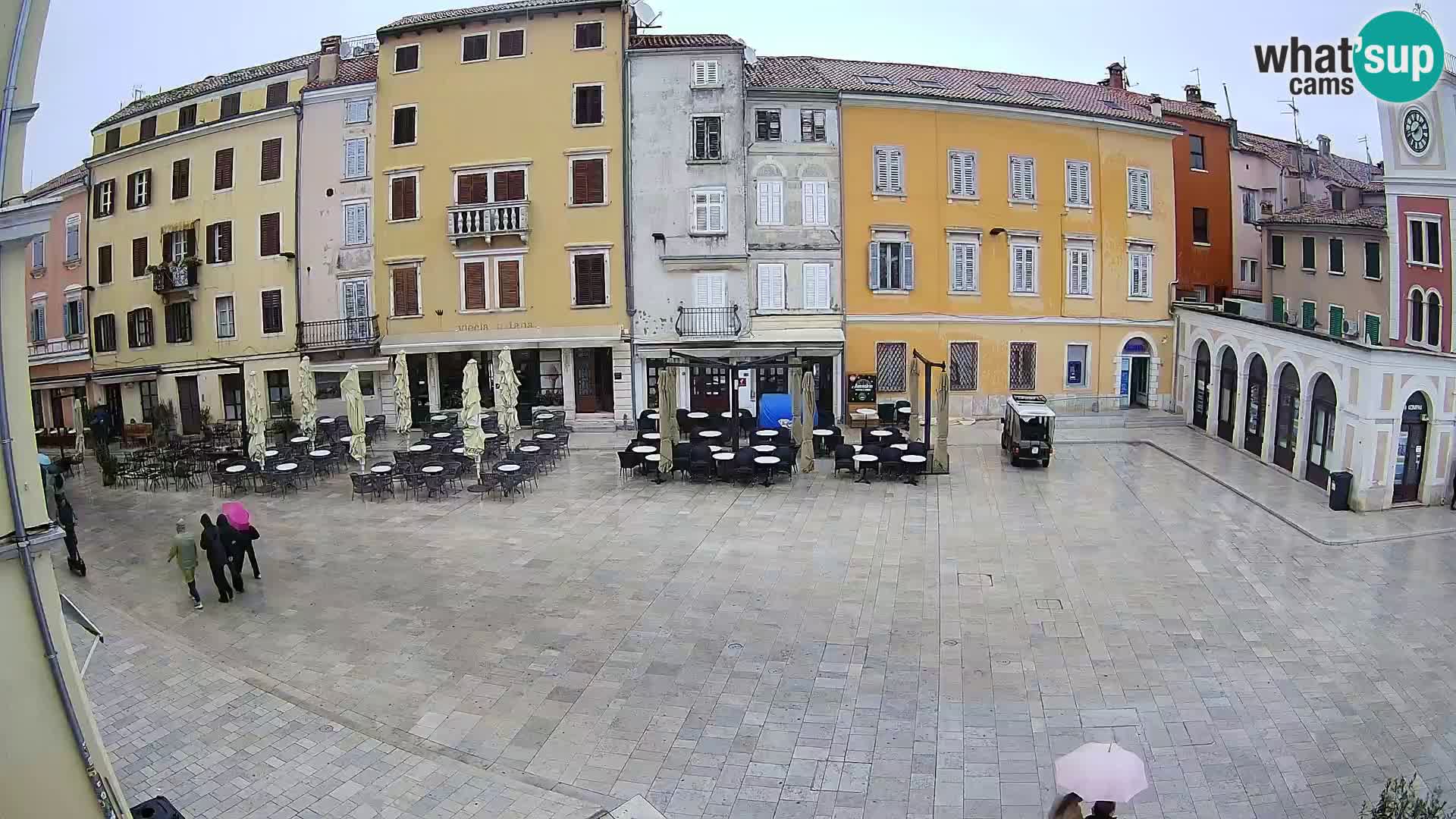 Spletna kamera Rovinj Center – Glavni trg