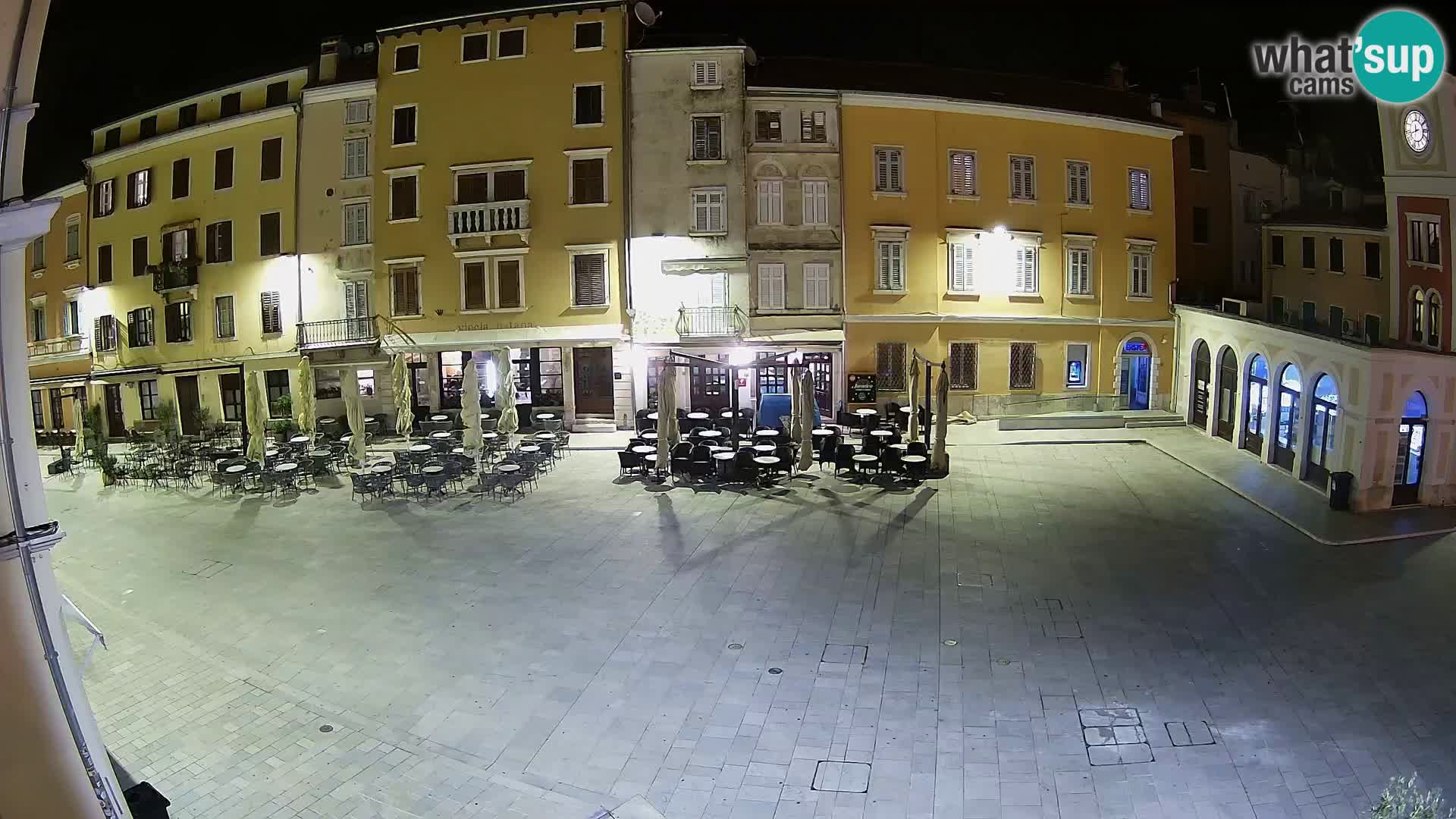 Webcam Rovinj Center – Plaza Principal