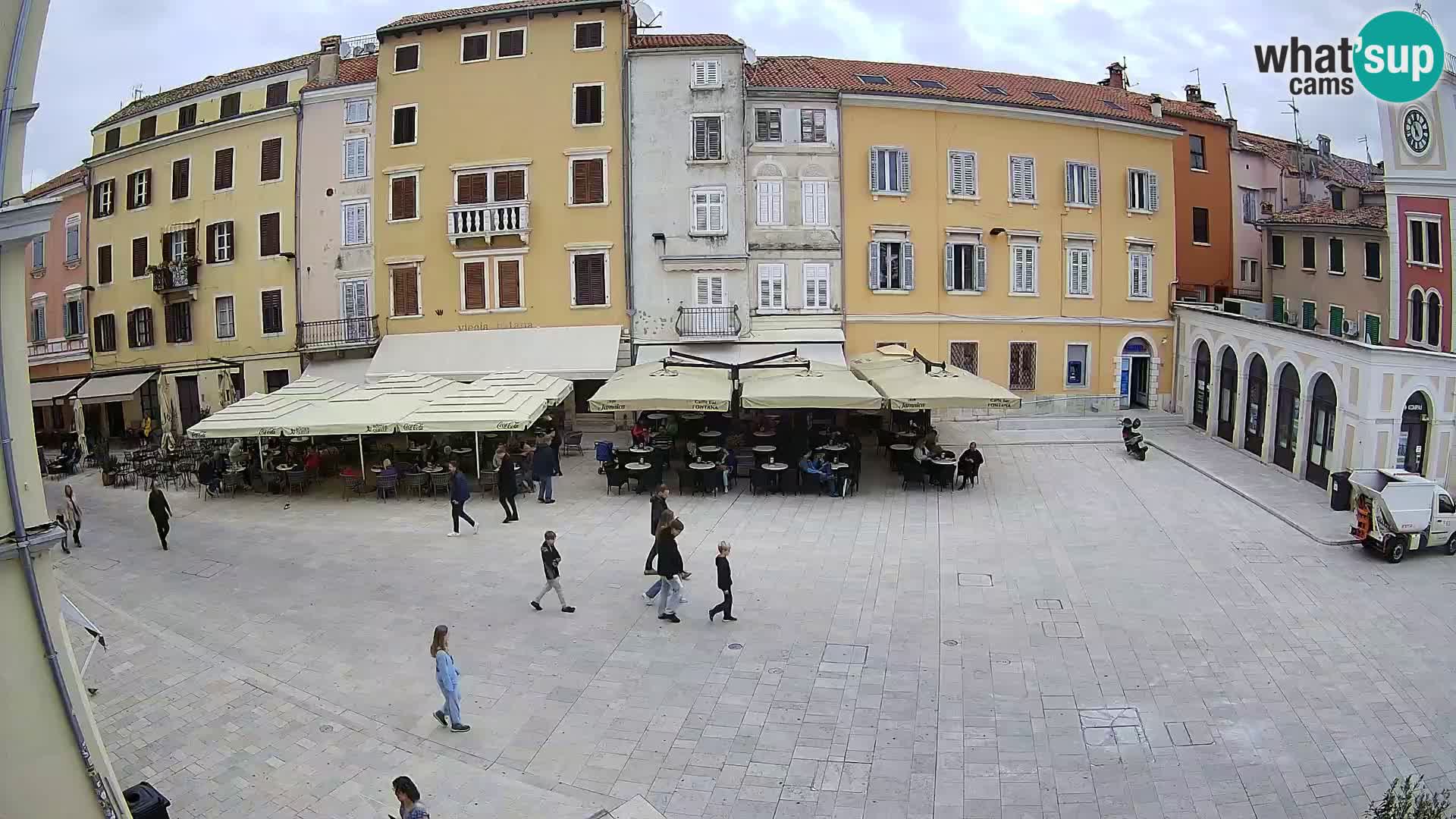 Webcam Rovigno Centro – Piazza Centrale