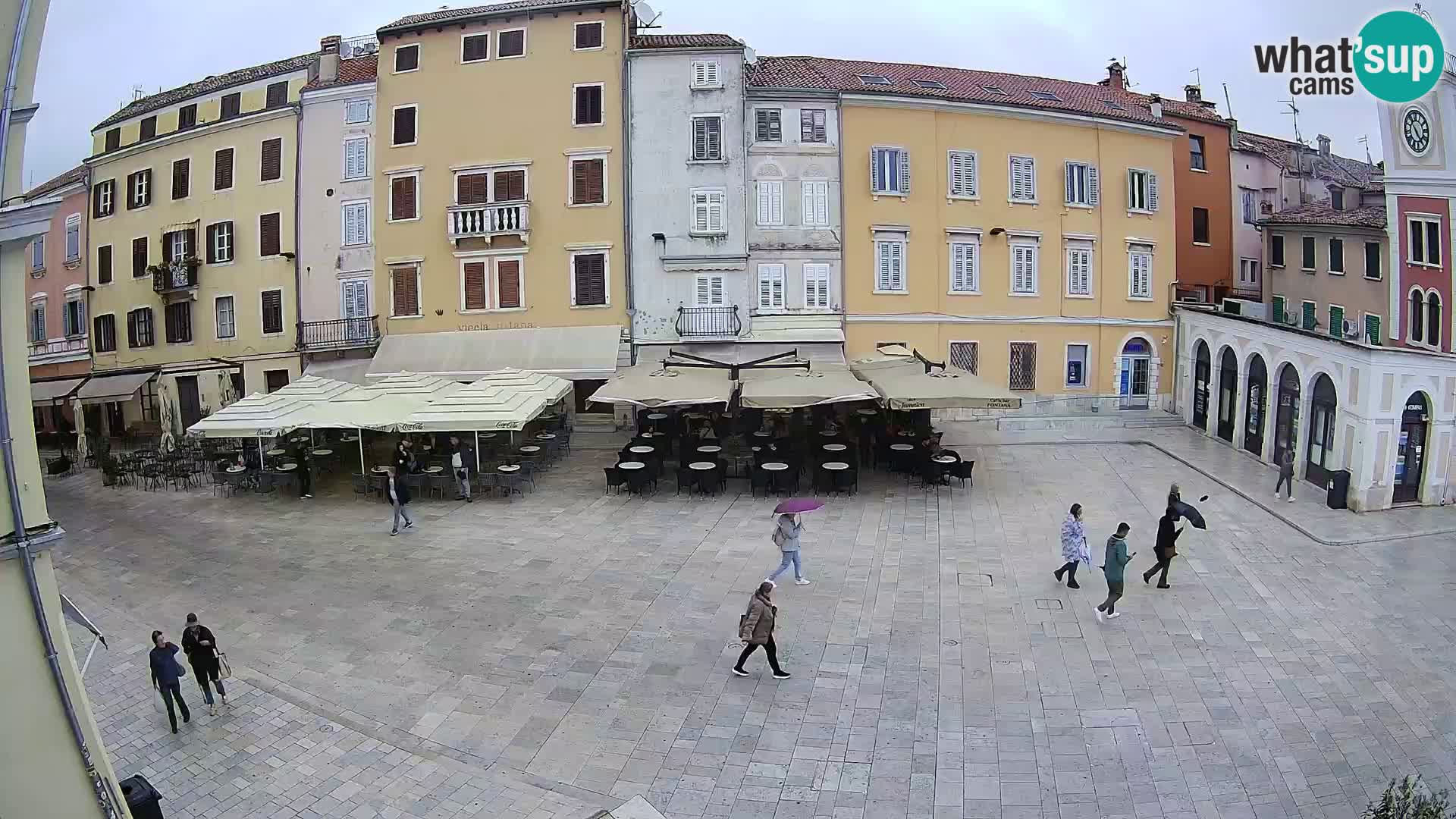 Webcam Rovigno Centro – Piazza Centrale