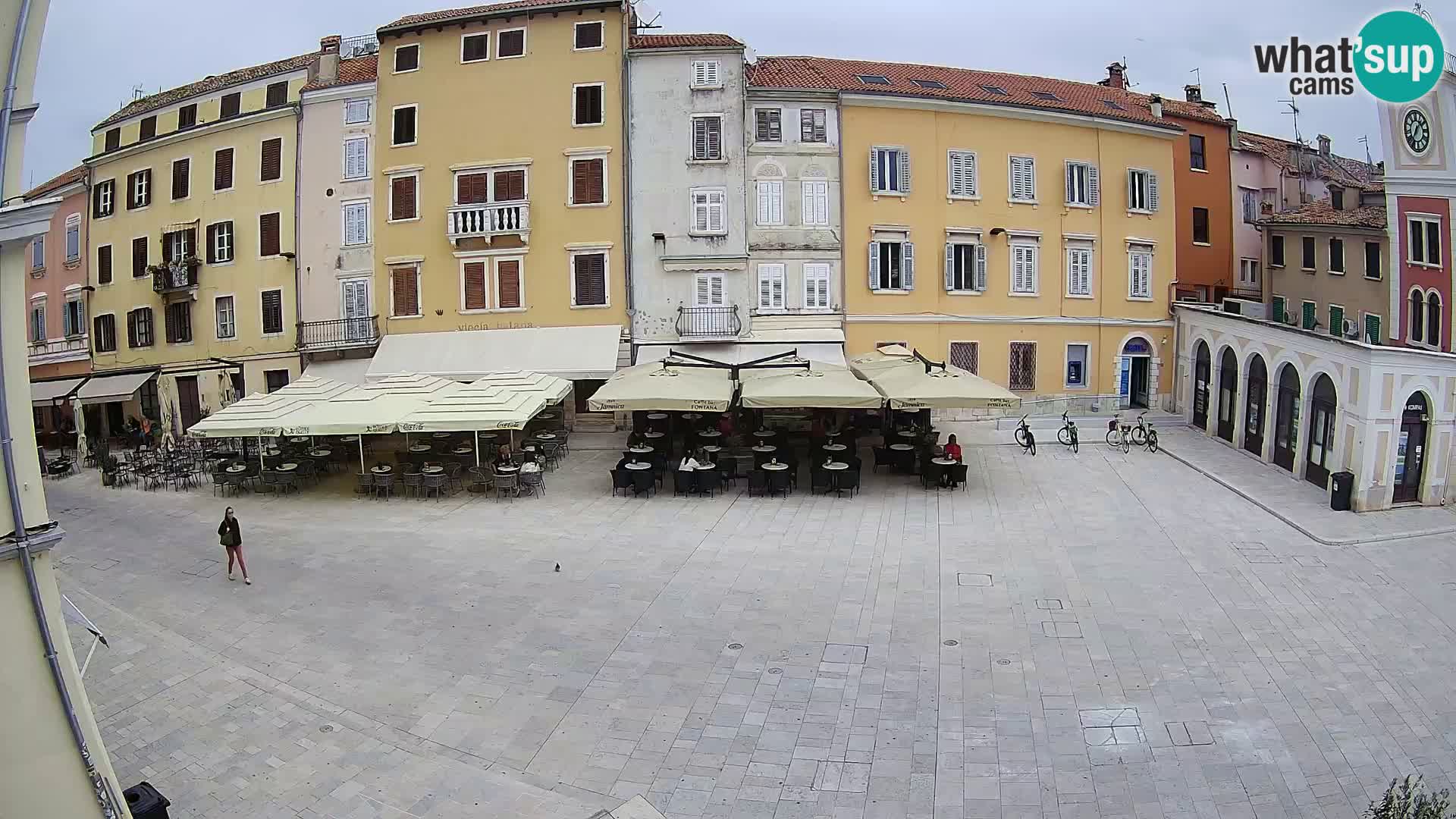 Webcam Rovinj Center – Plaza Principal