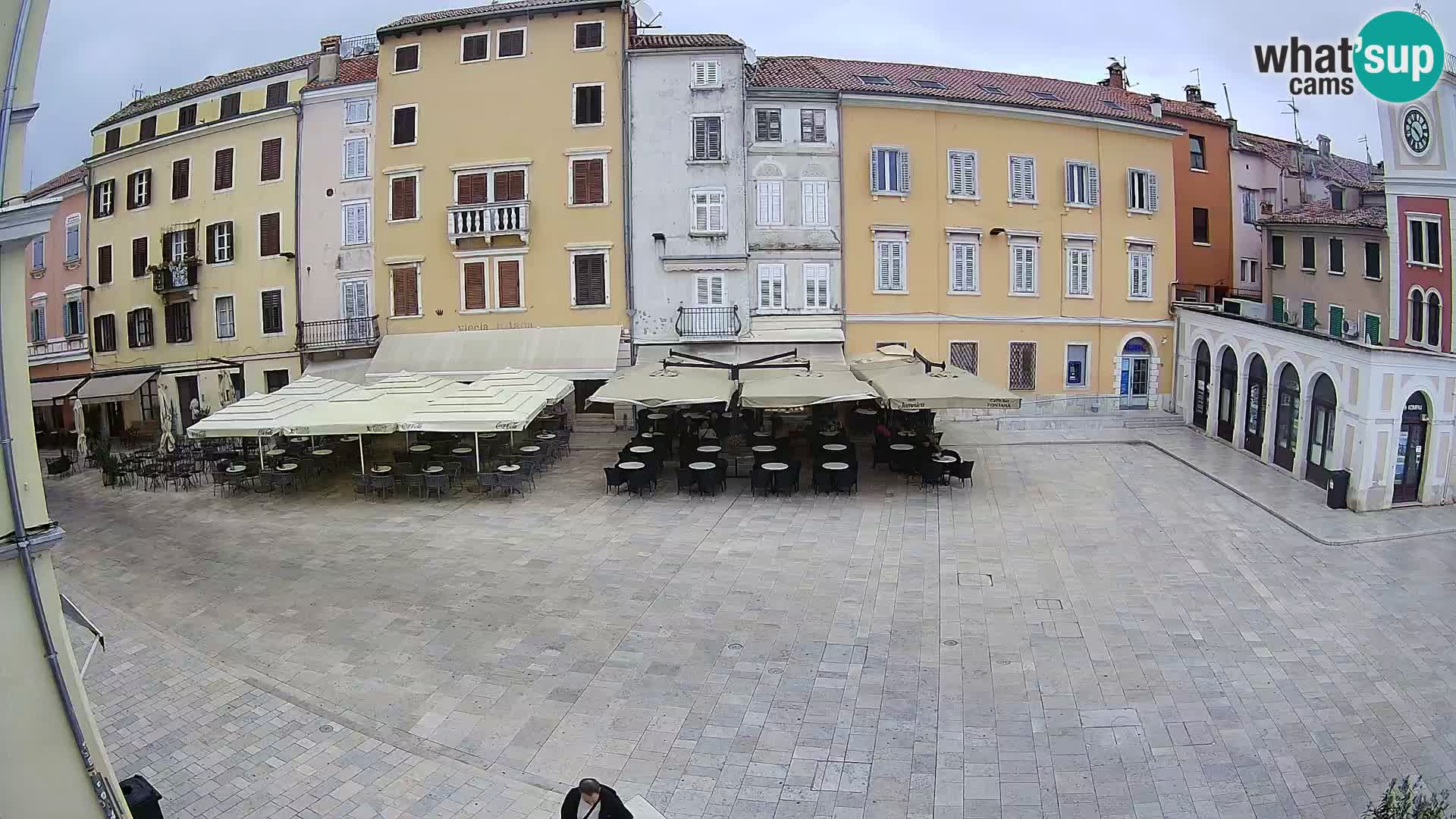 Rovinj Center Webcam – Main Square