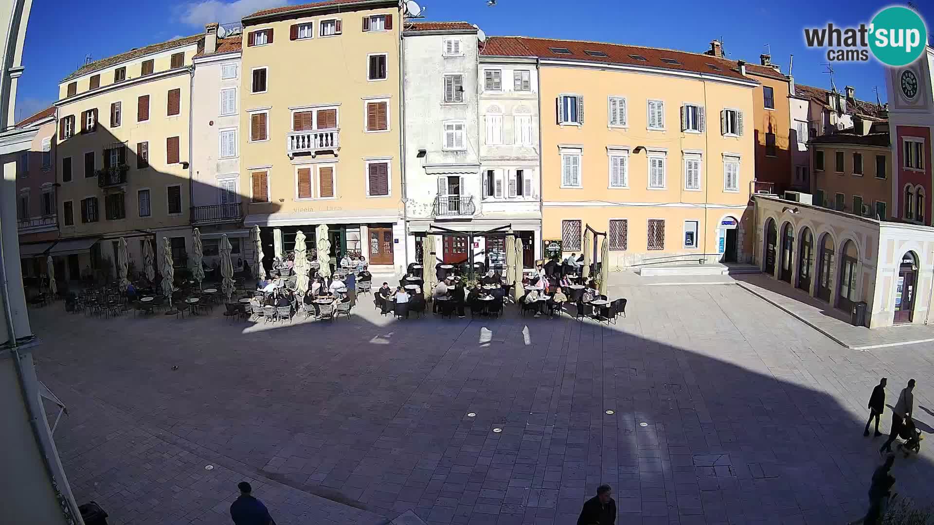 Webcam Rovinj Zentrum – Hauptplatz in Echtzeit