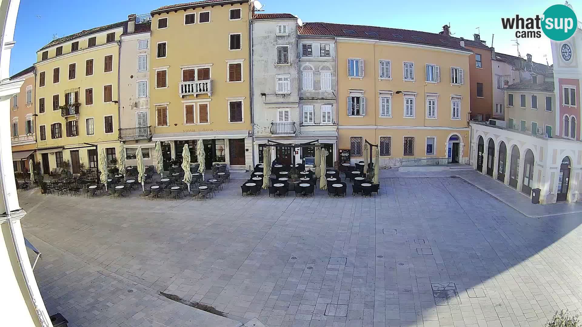 Webcam Rovinj Centre – Place Principale