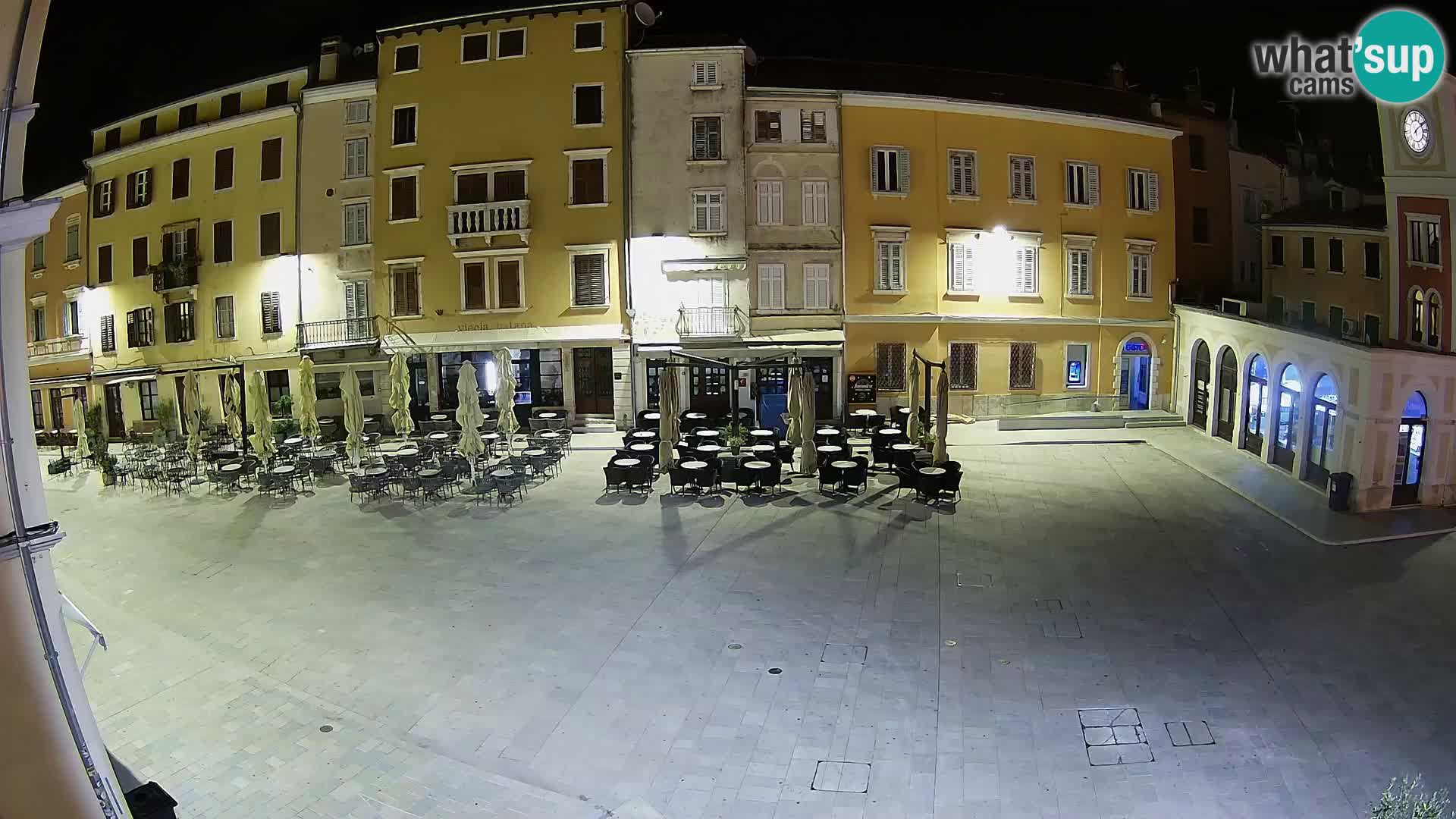 Webcam Rovinj Zentrum – Hauptplatz in Echtzeit