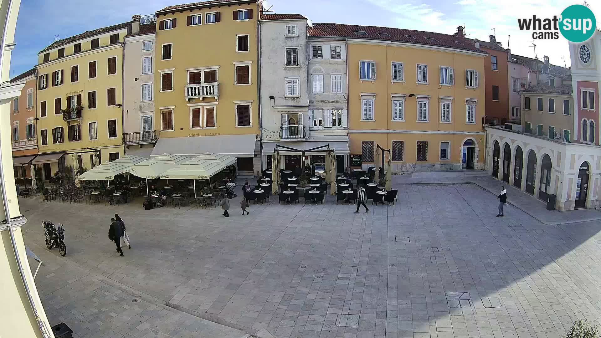 Webcam Rovigno Centro – Piazza Centrale