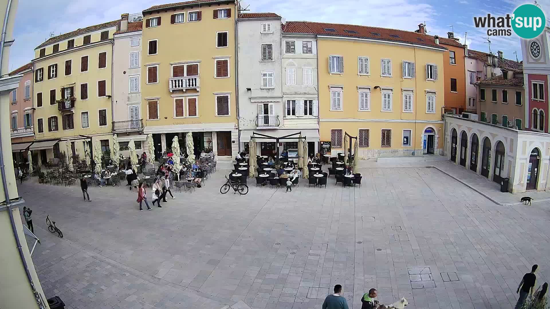 Webcam Rovinj Centre – Place Principale