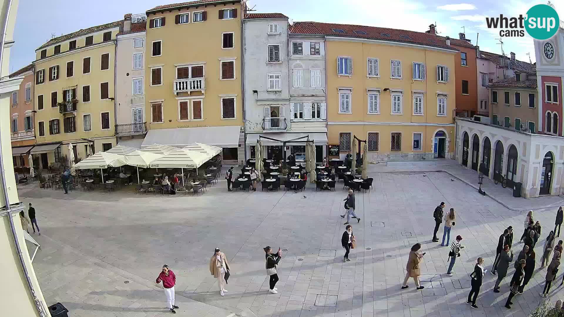 Spletna kamera Rovinj Center – Glavni trg