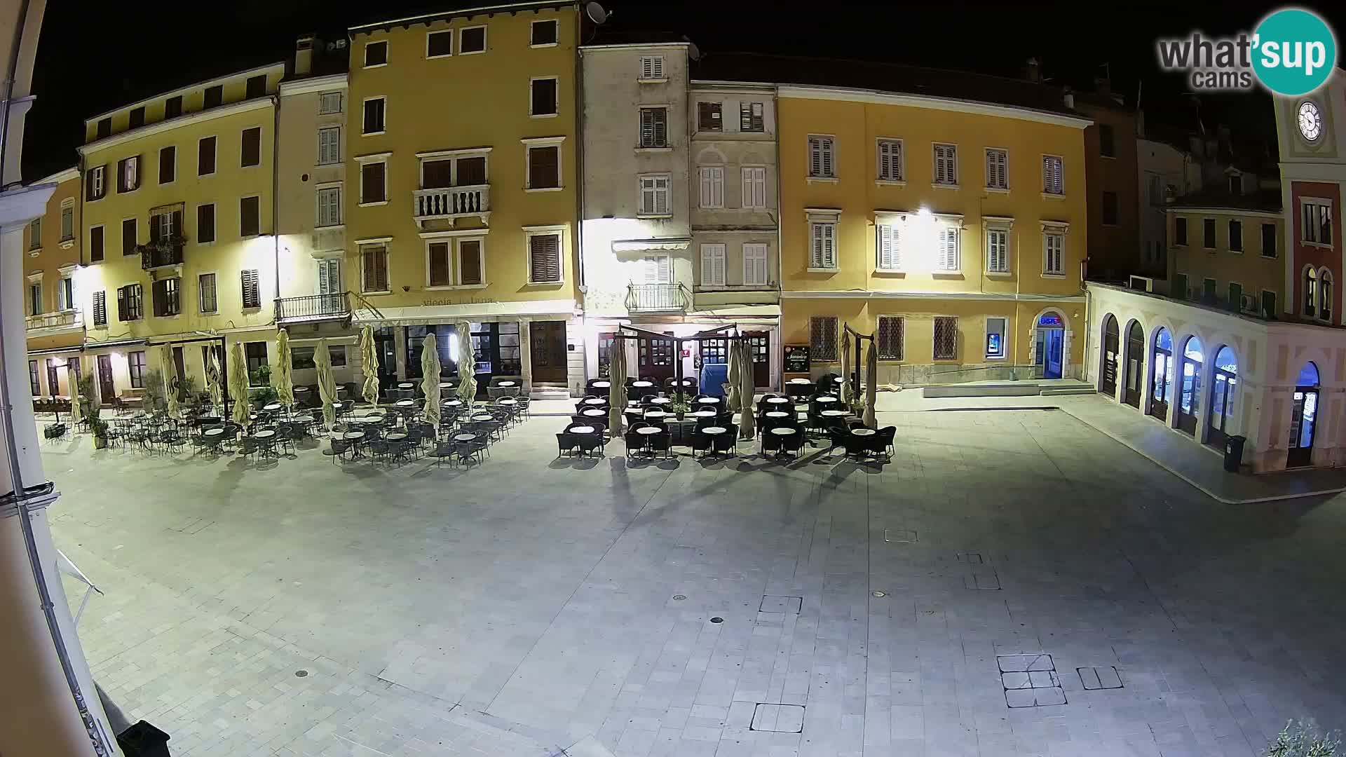 Webcam Rovinj Zentrum – Hauptplatz in Echtzeit