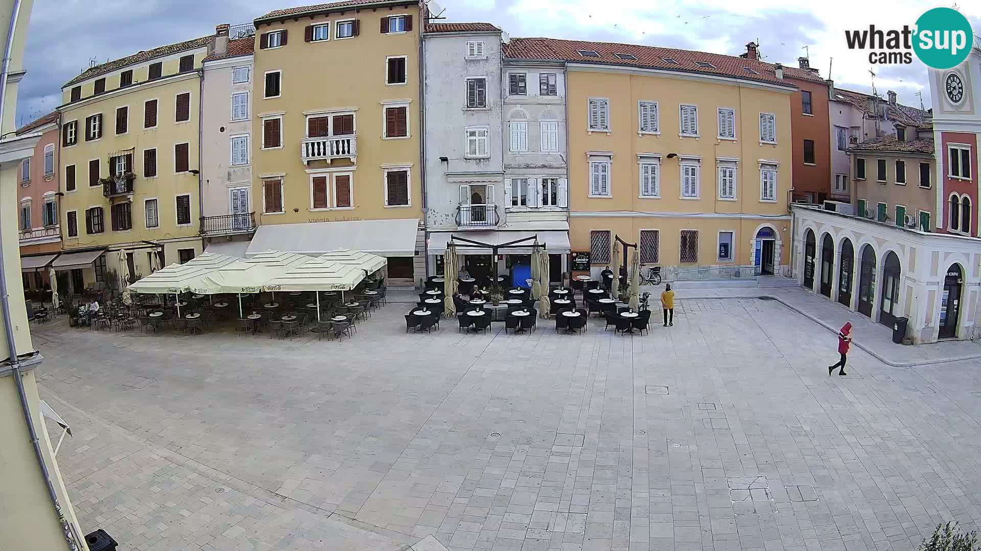 Webcam Rovinj Center – Plaza Principal