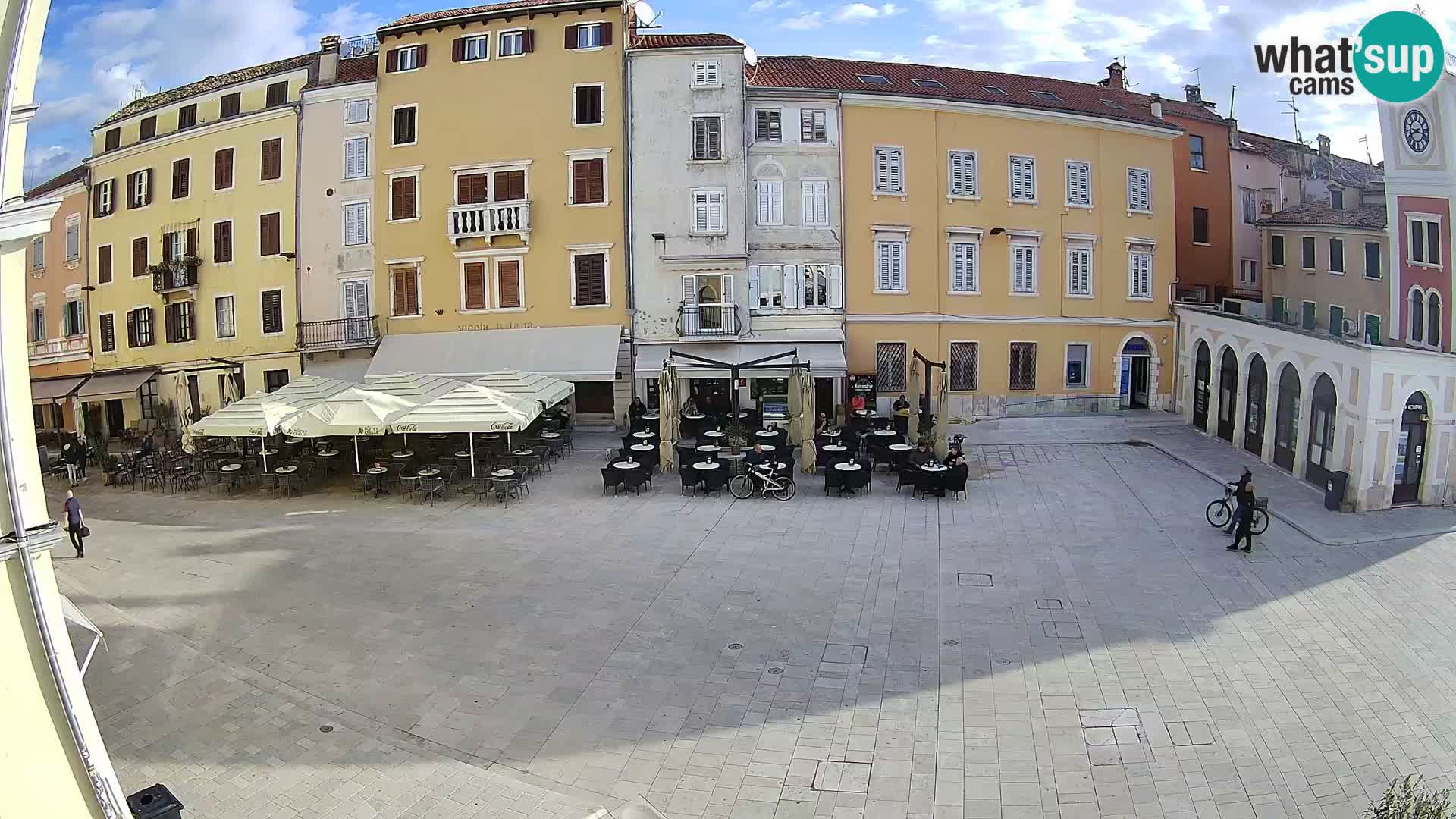 Webcam Rovinj Center – Plaza Principal