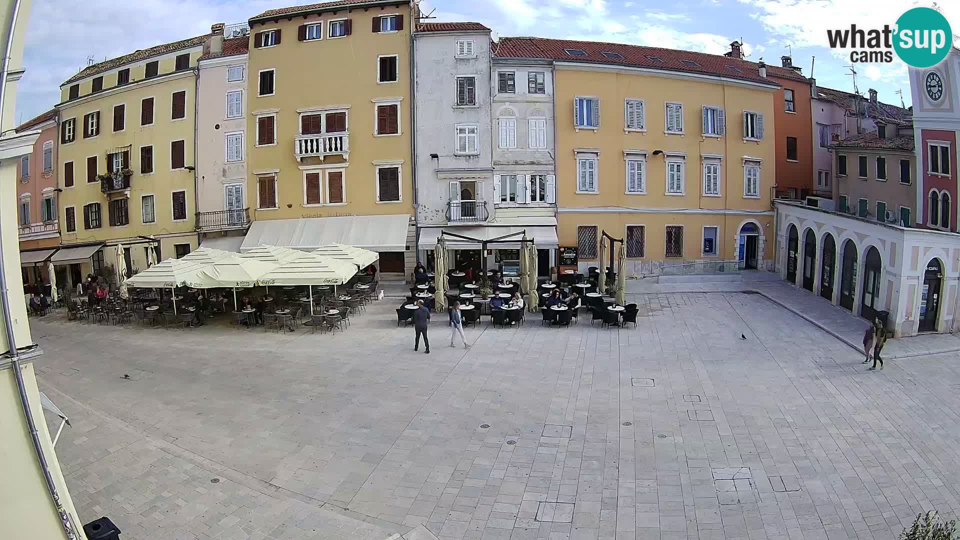 Spletna kamera Rovinj Center – Glavni trg