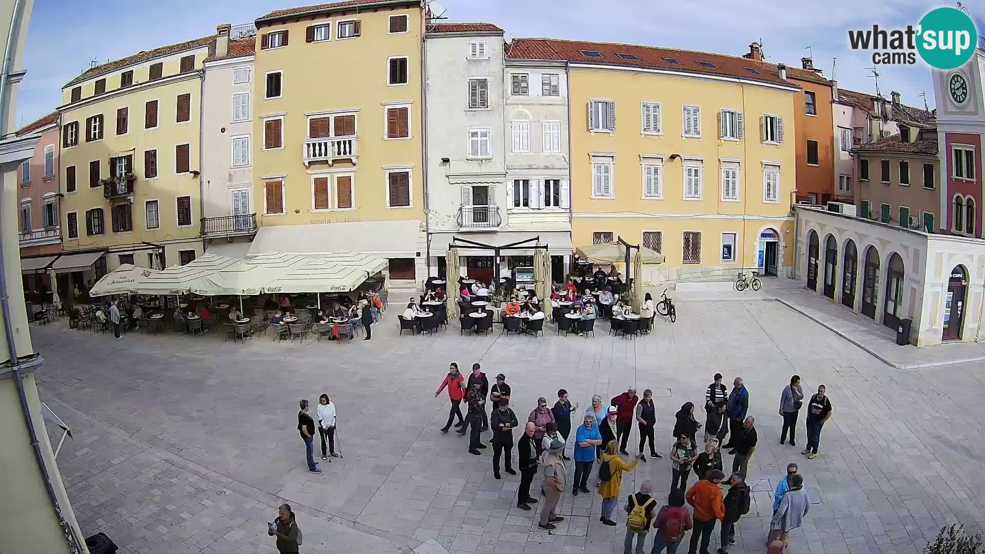 Webcam Rovinj Center – Plaza Principal