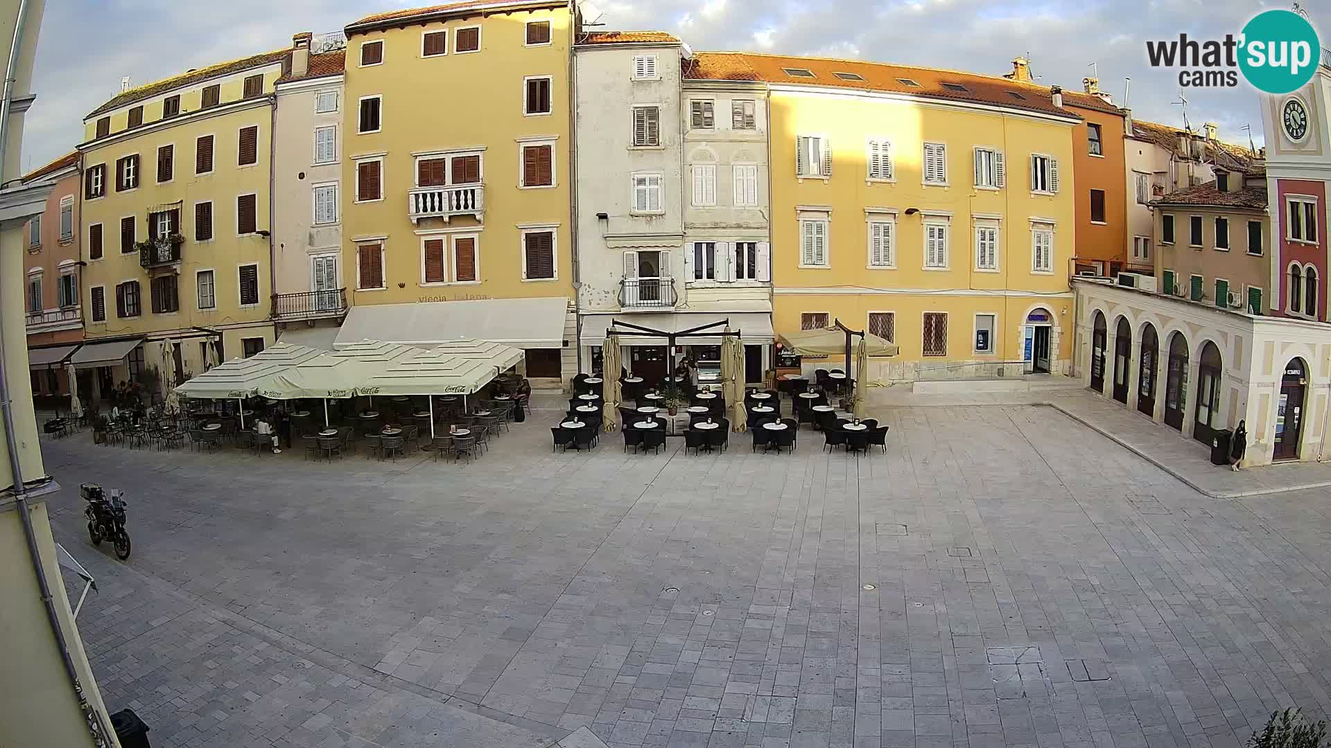 Webcam Rovinj Zentrum – Hauptplatz in Echtzeit