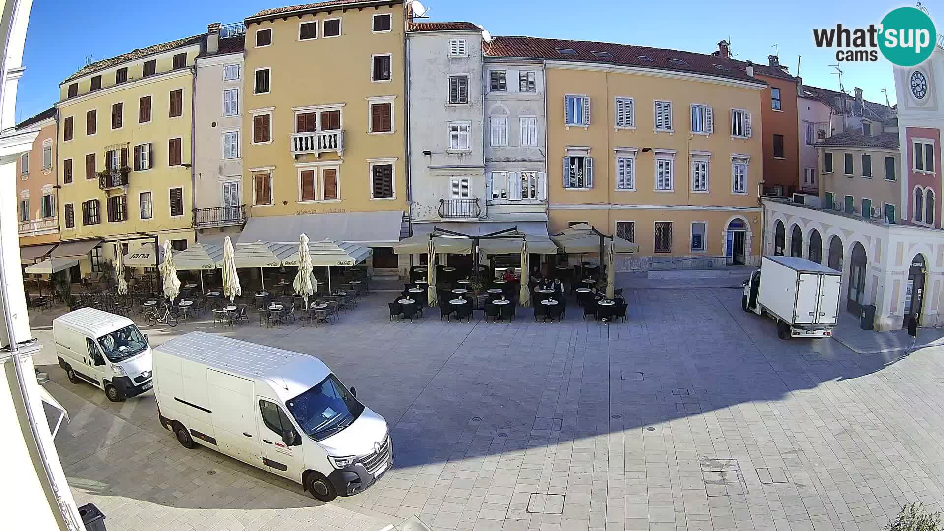 Webcam Rovinj Centre – Place Principale