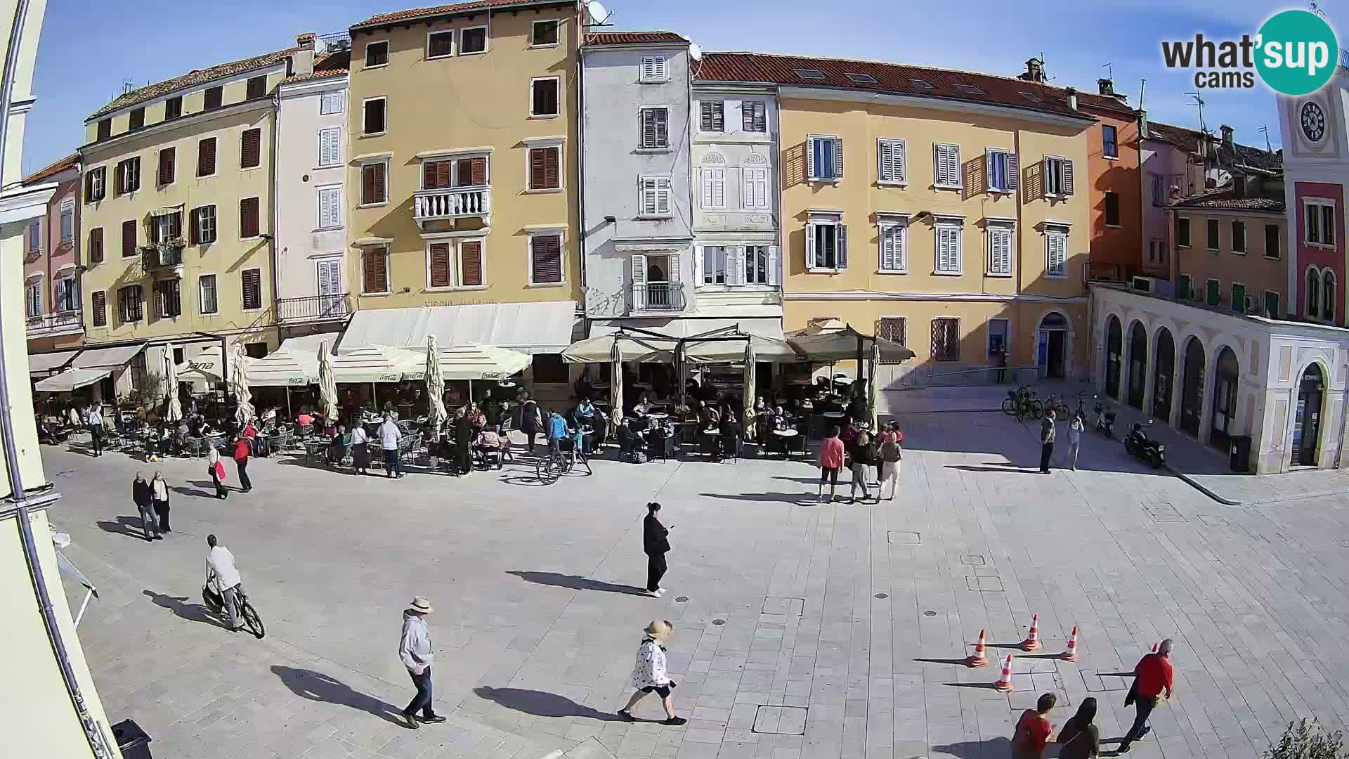 Webcam Rovinj Centar – glavni trg