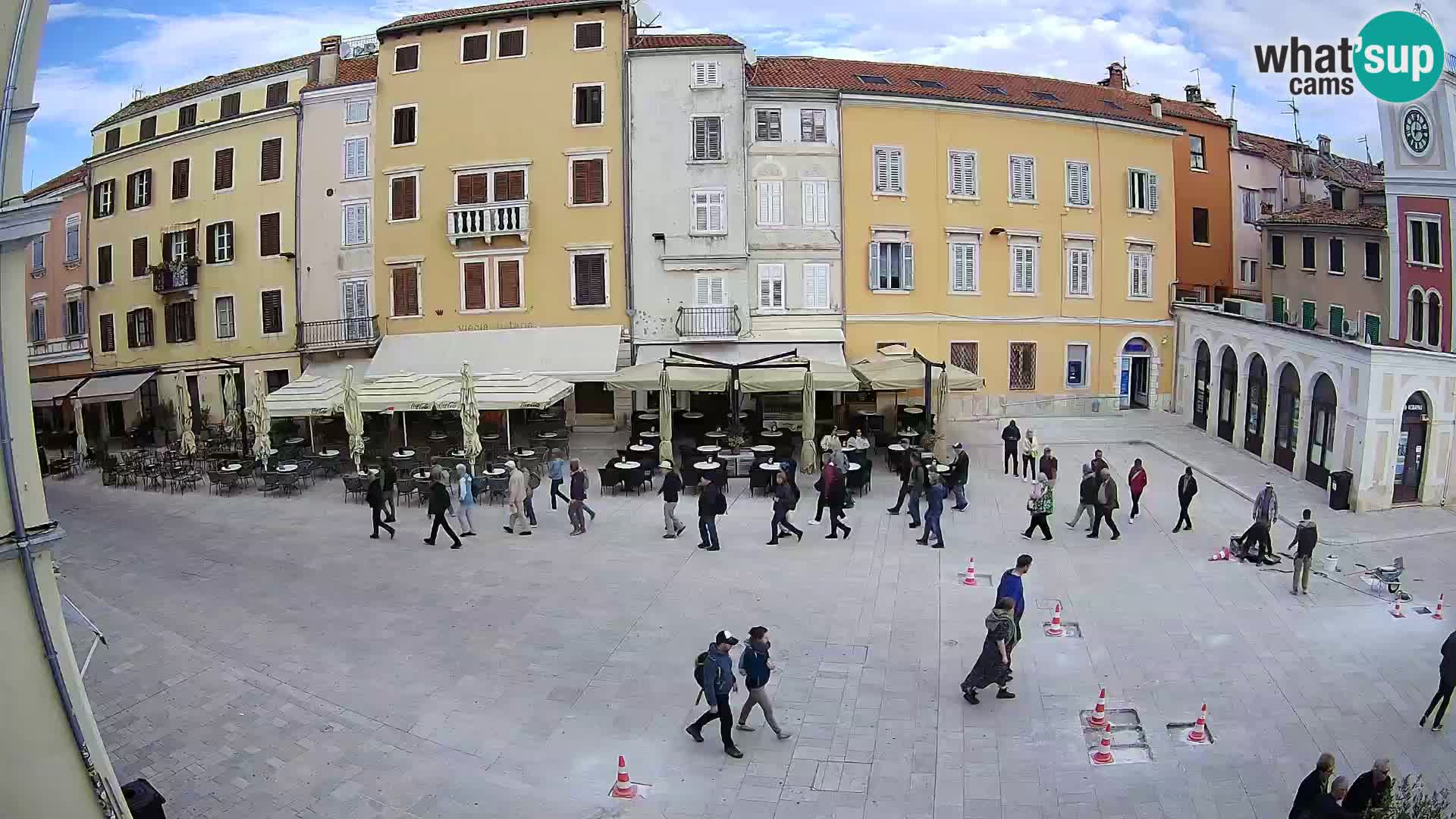 Webcam Rovinj Centar – glavni trg