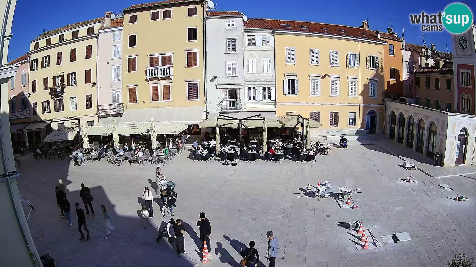Webcam Rovinj Centre – Place Principale
