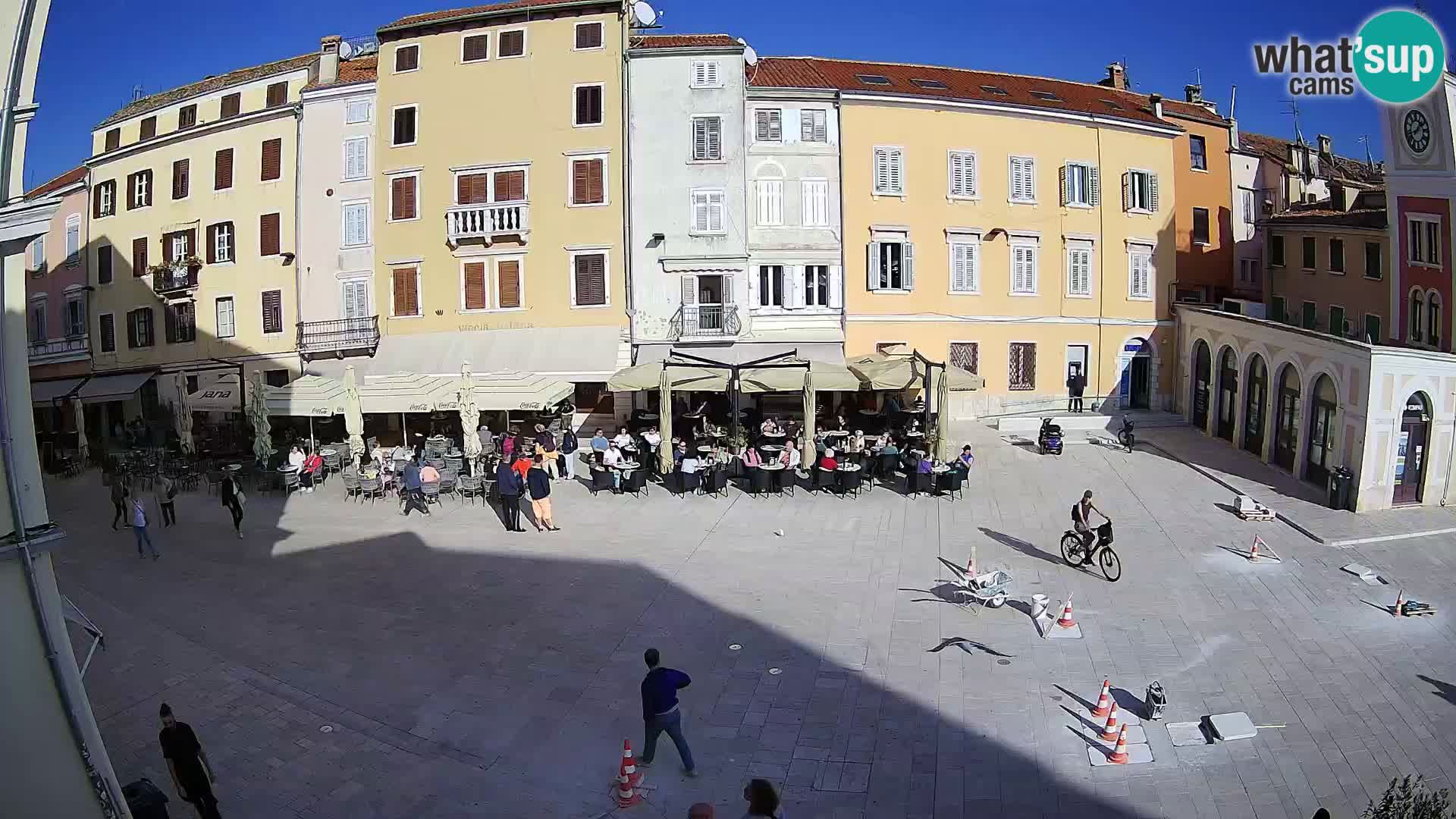 Webcam Rovinj Centre – Place Principale