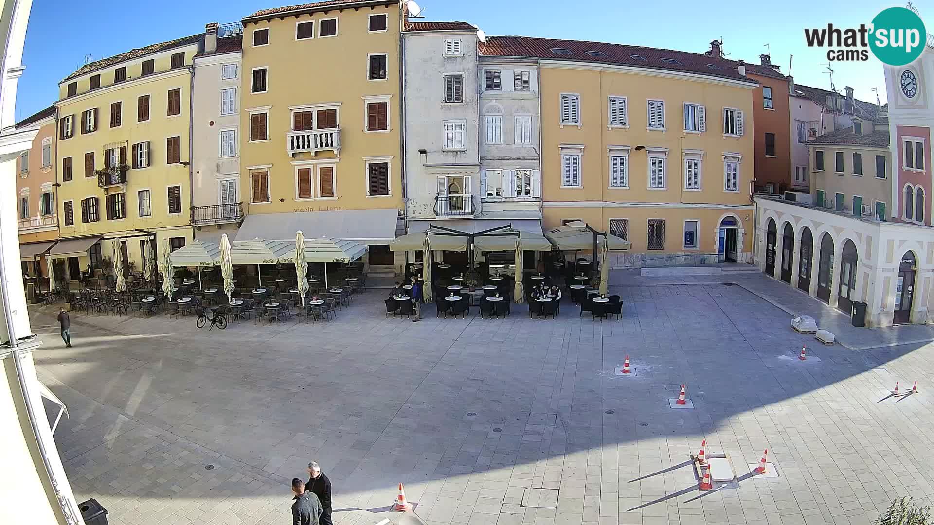 Webcam Rovinj Center – Plaza Principal