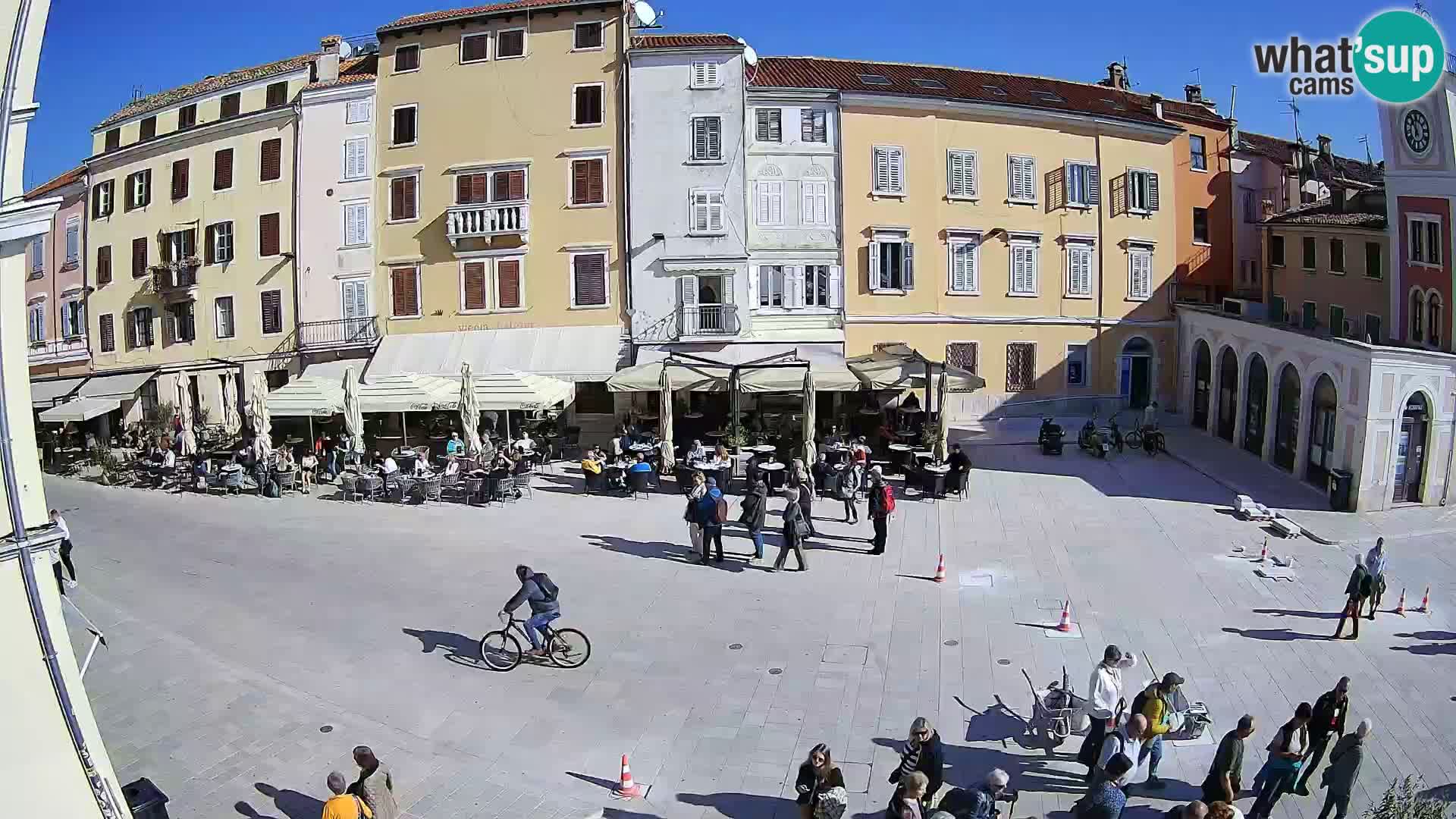Webcam Rovinj Center – Plaza Principal