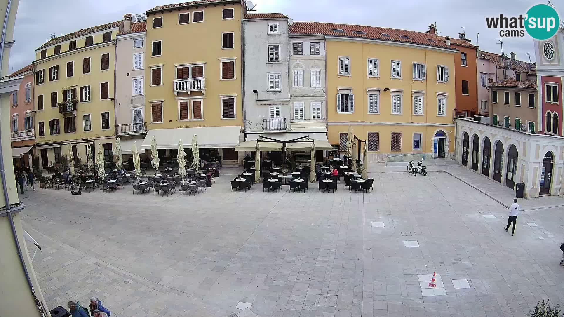 Webcam Rovinj Center – Plaza Principal