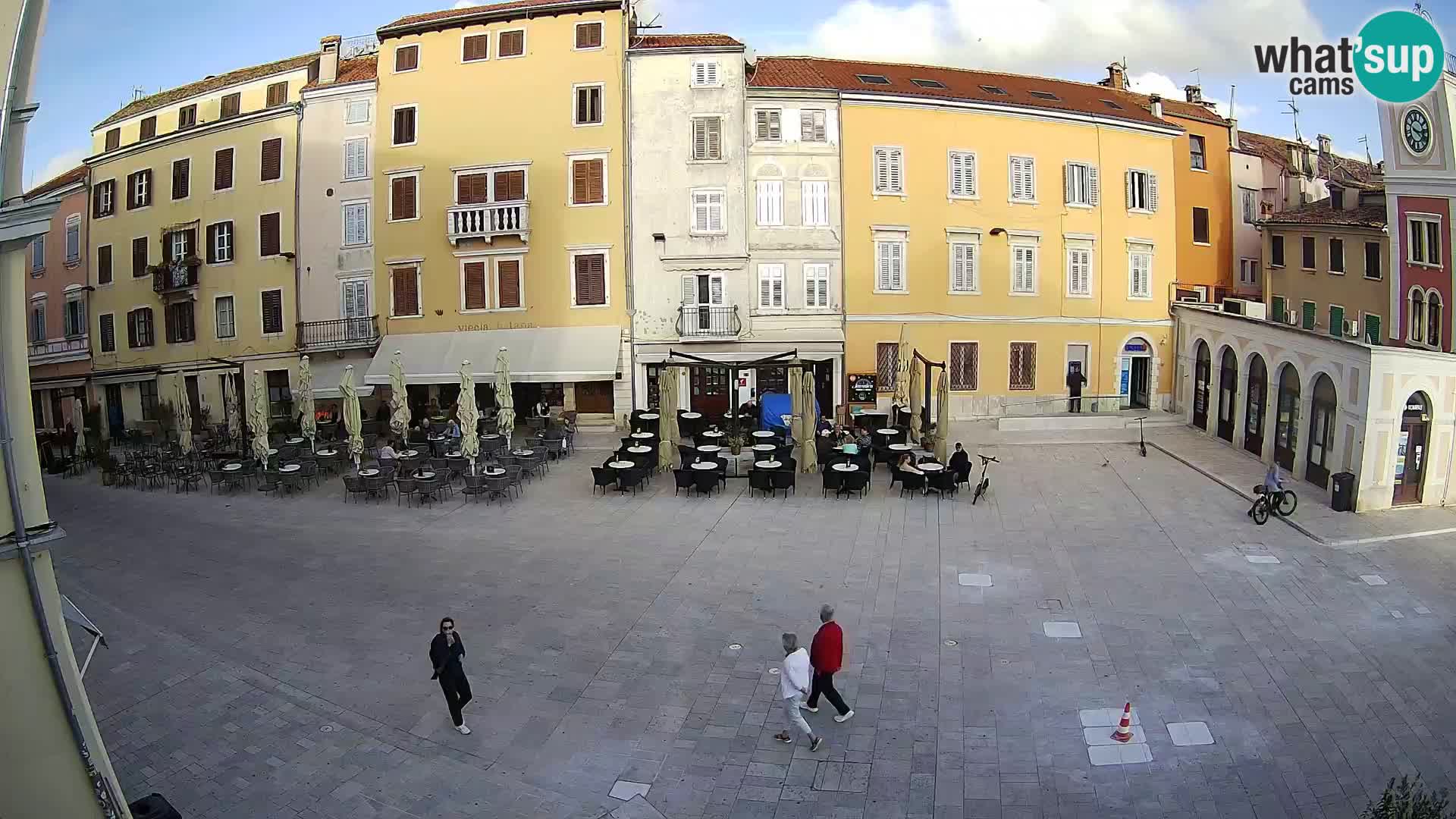 Webcam Rovinj Center – Plaza Principal