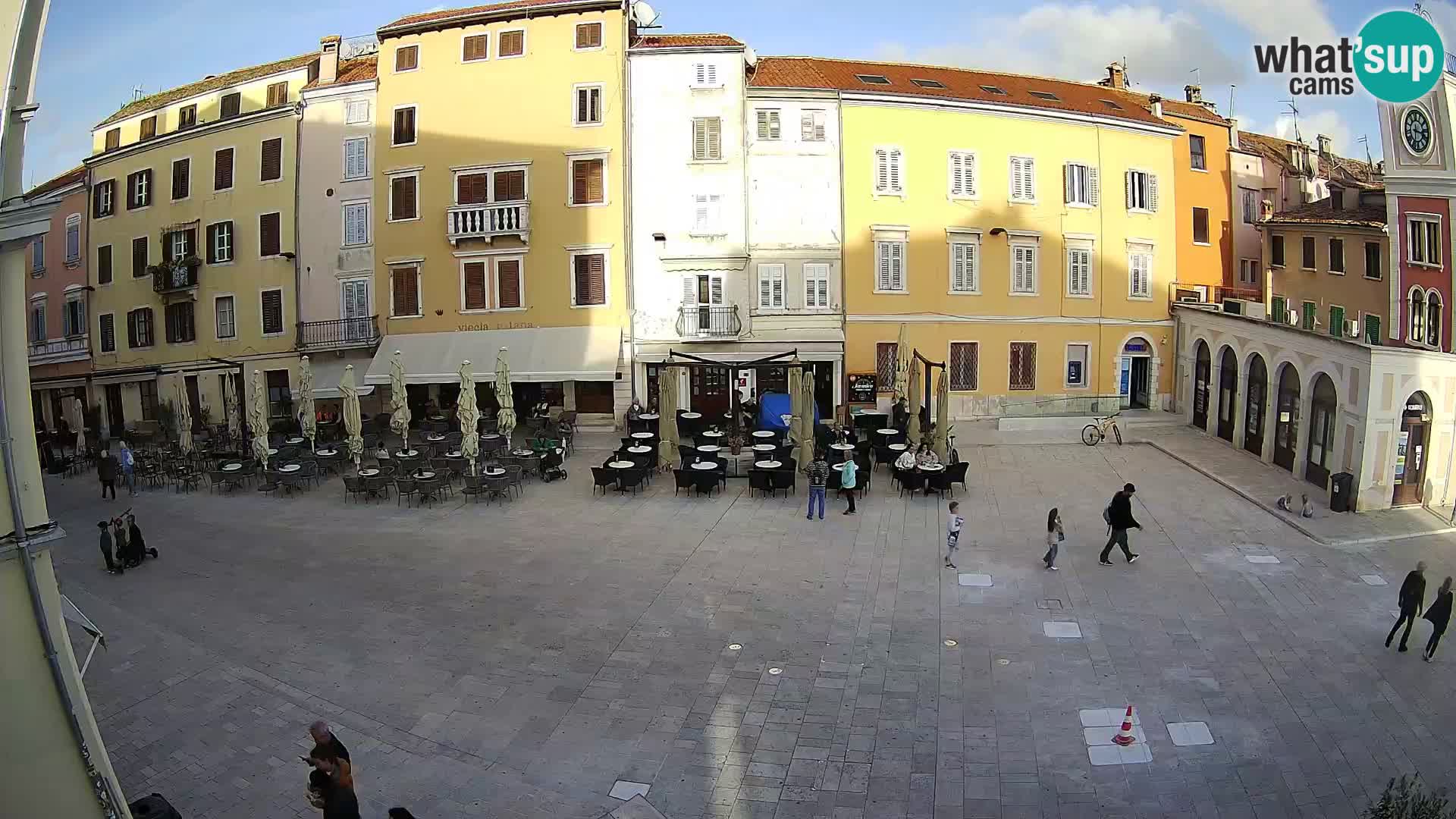Webcam Rovinj Centre – Place Principale