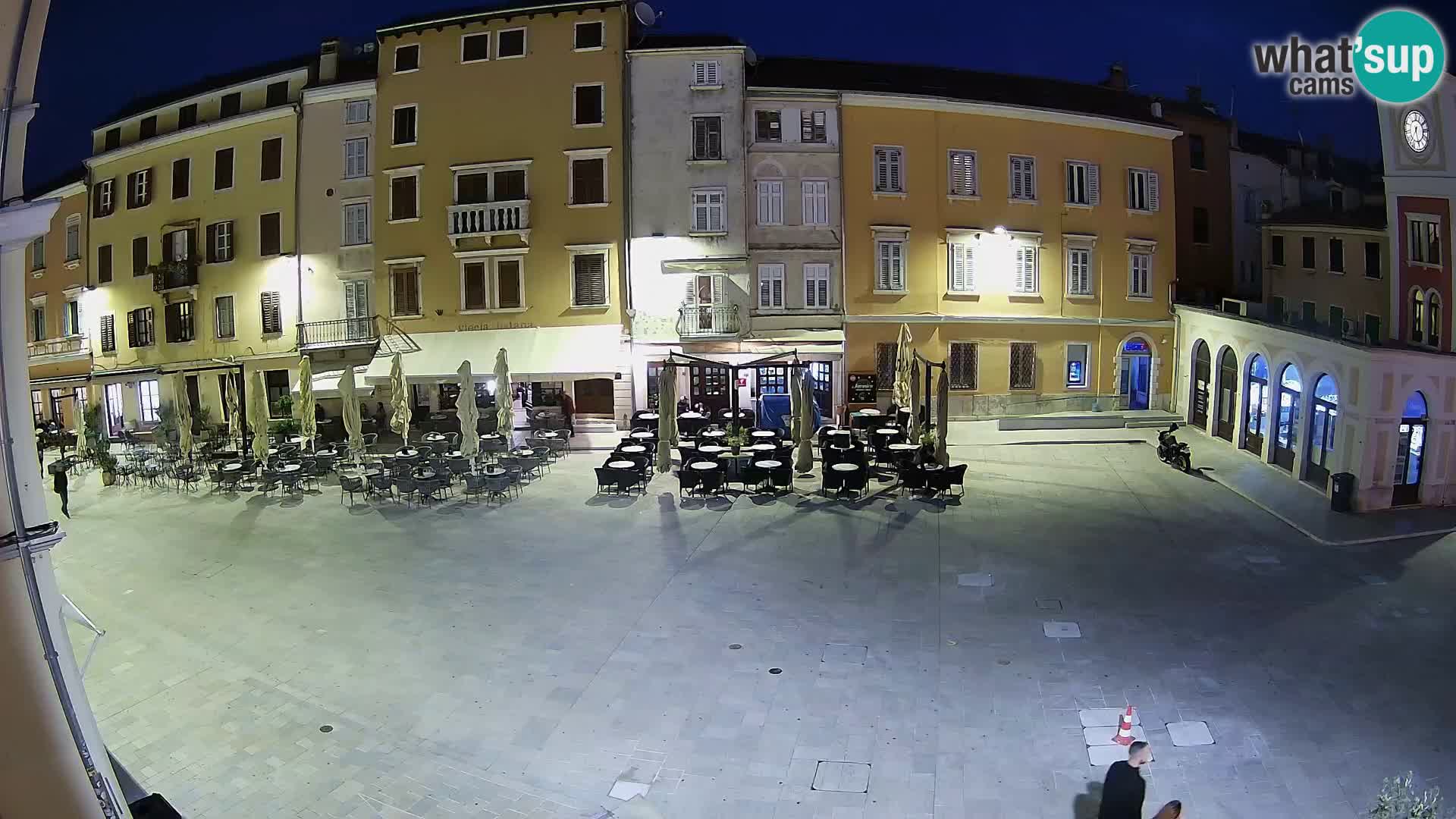 Webcam Rovinj Zentrum – Hauptplatz in Echtzeit