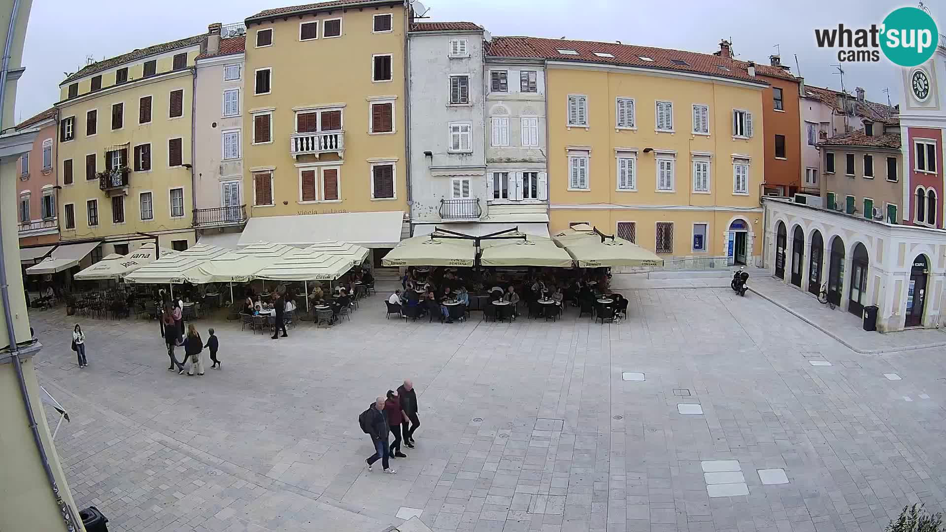Webcam Rovigno Centro – Piazza Centrale