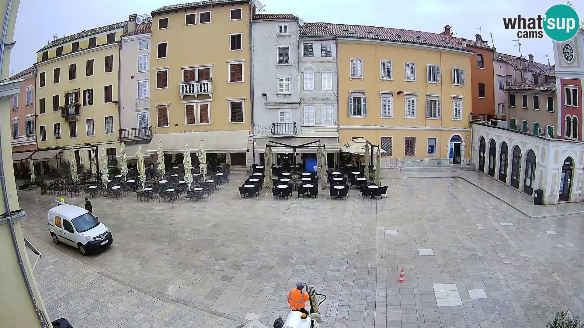 Webcam Rovinj Center – Plaza Principal