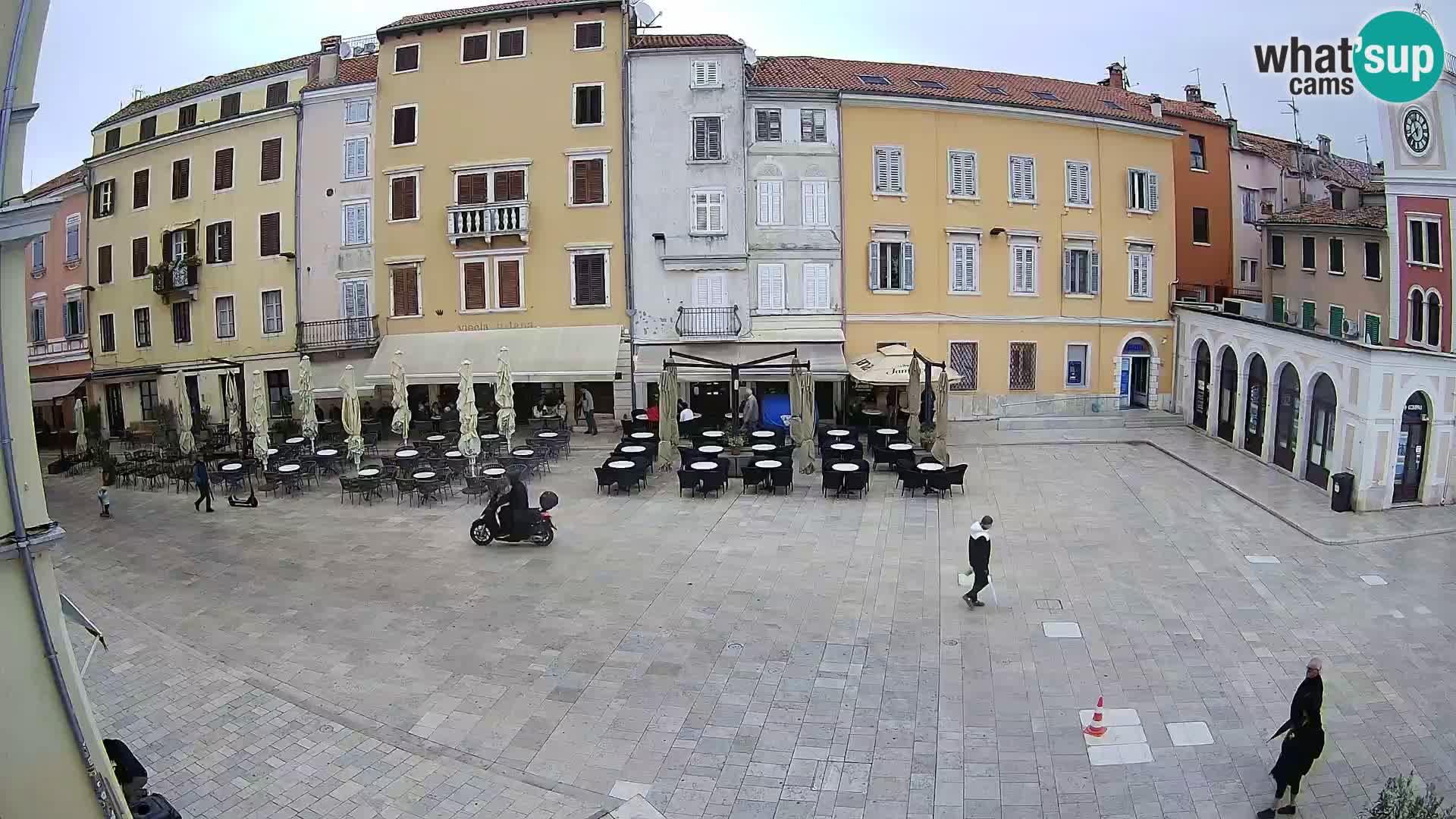 Webcam Rovinj Center – Plaza Principal