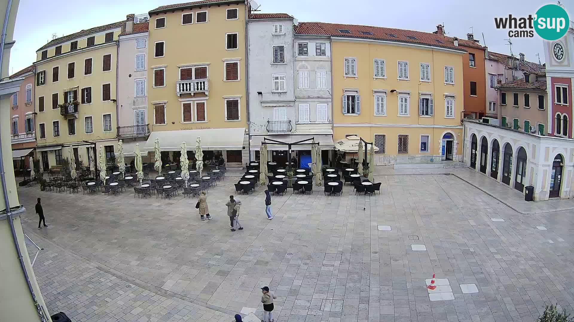 Spletna kamera Rovinj Center – Glavni trg